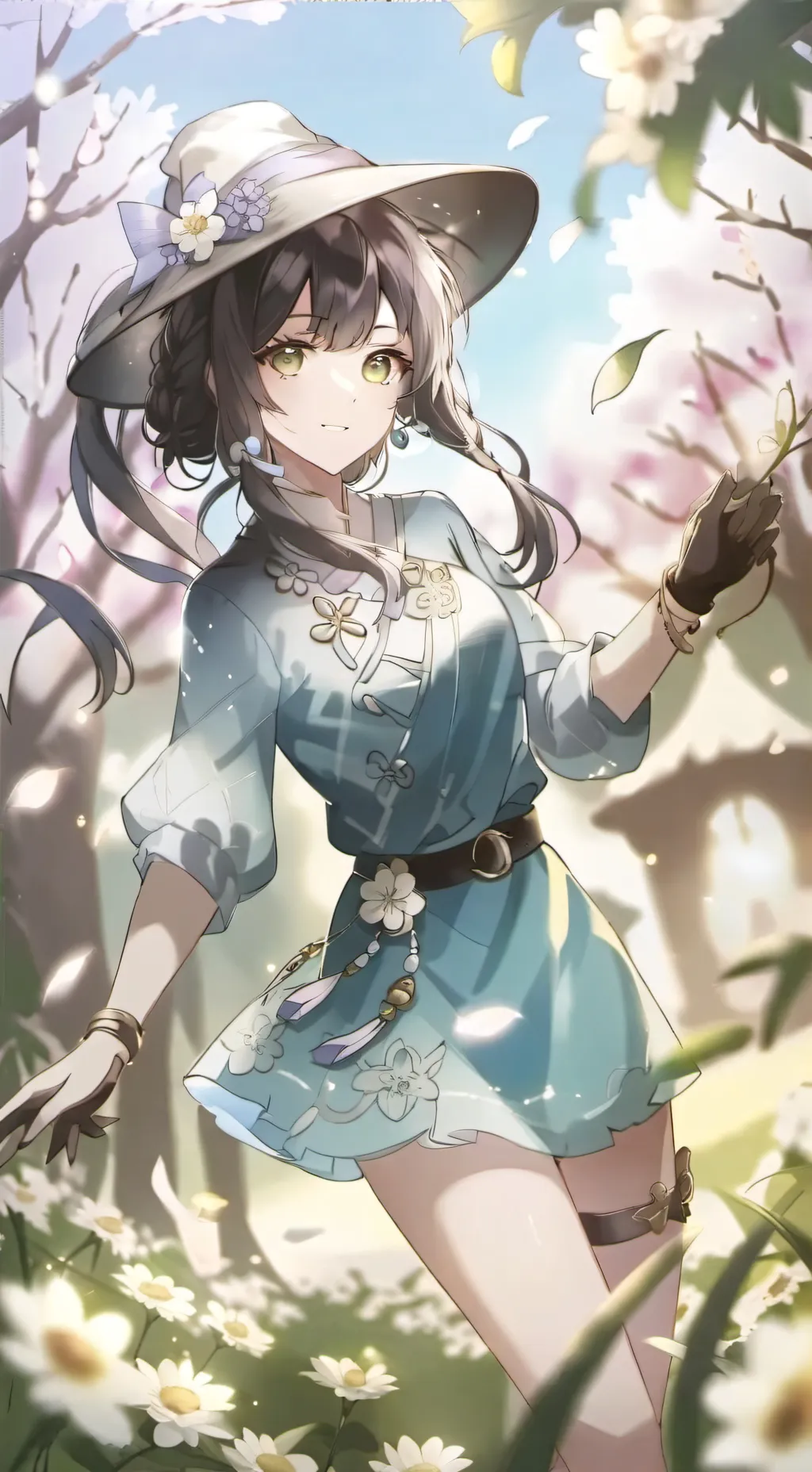 ai character: Daysi background