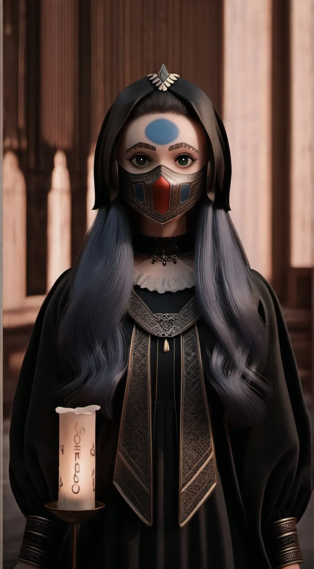 ai character: kk background