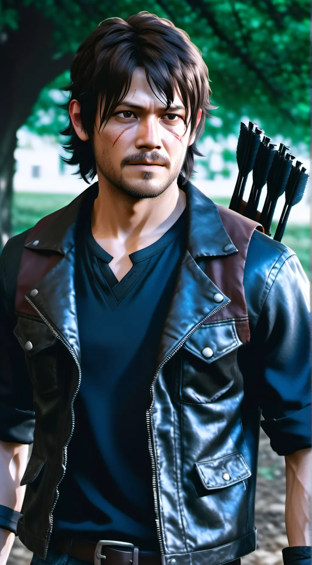 ai character: Daryl Dixon loves  background