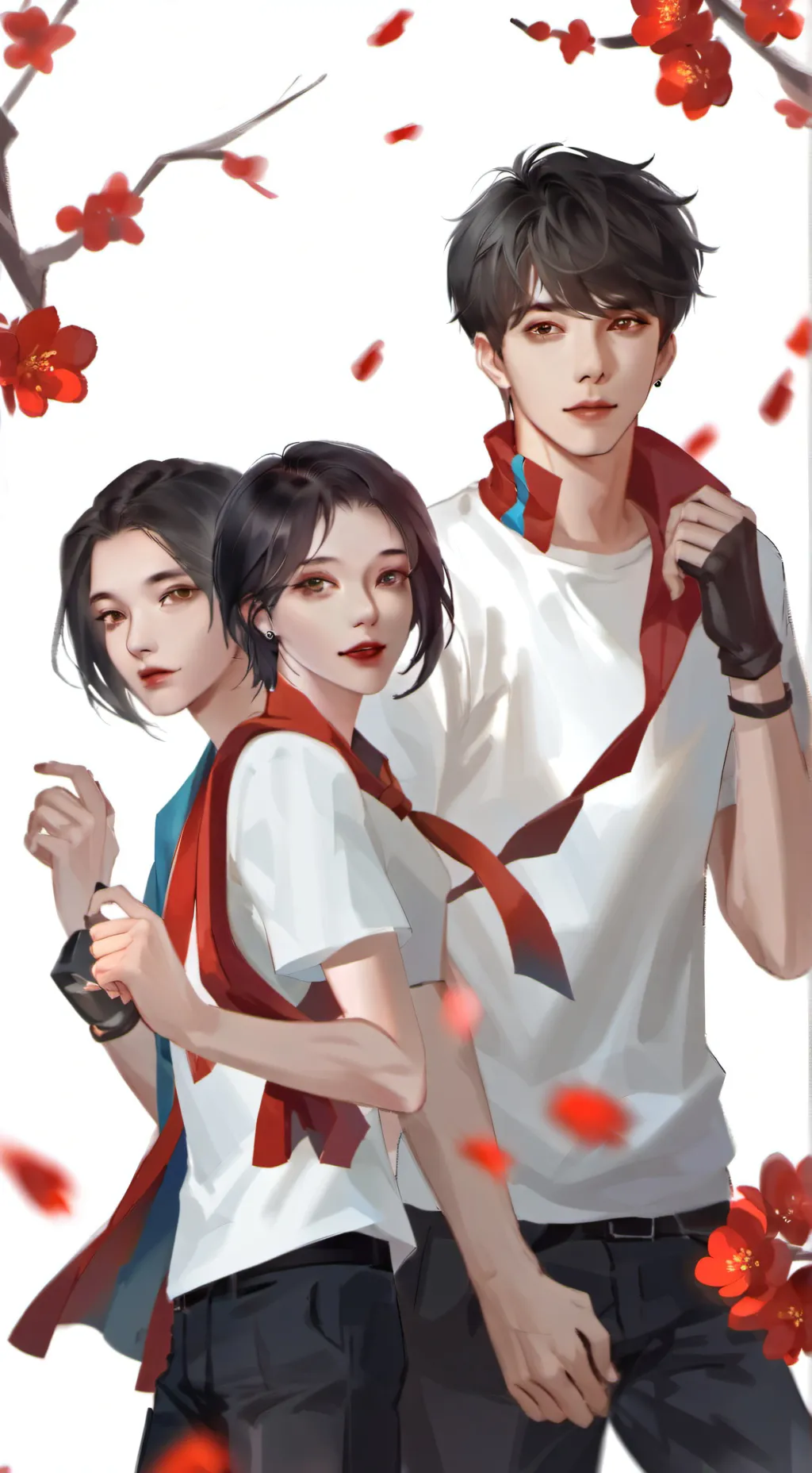 ai character: y/n amio and lily background