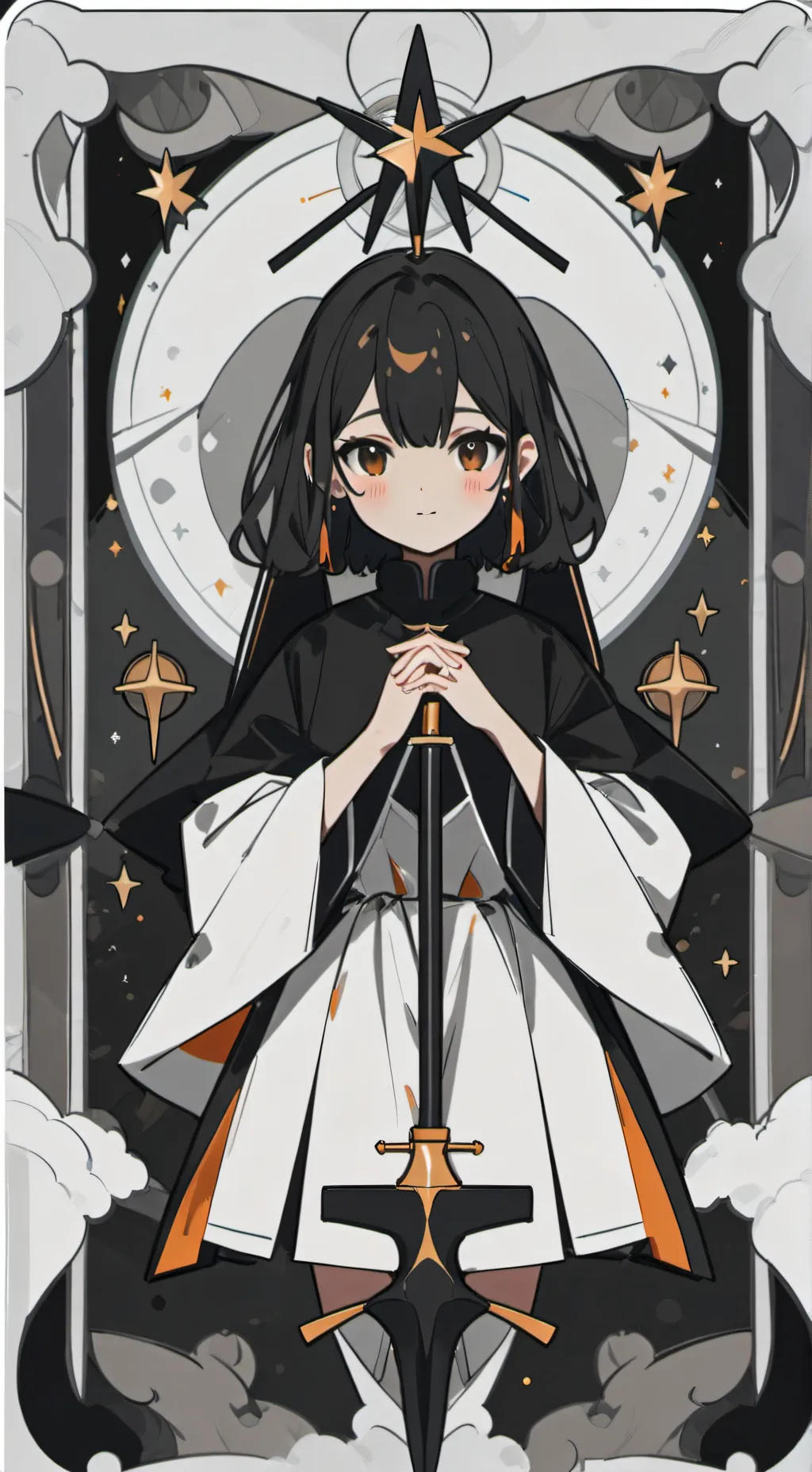 ai character: Telling gibberish background