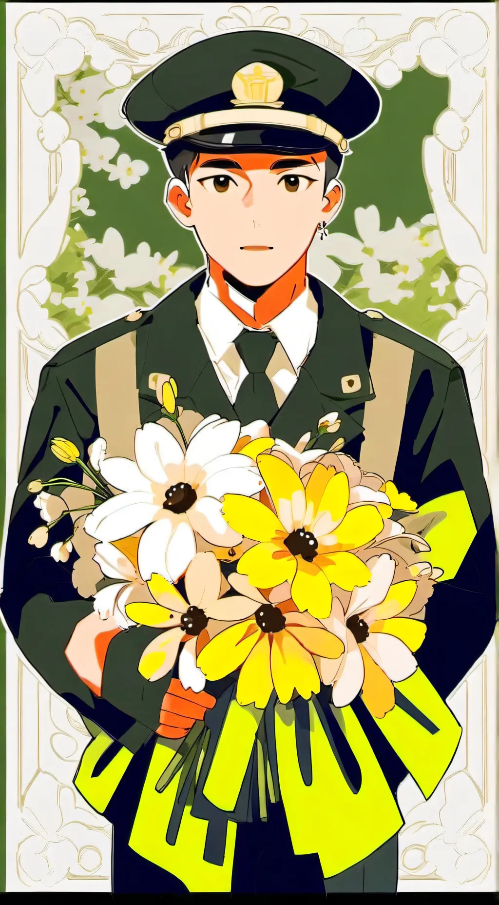 ai character: Private Nguyên background