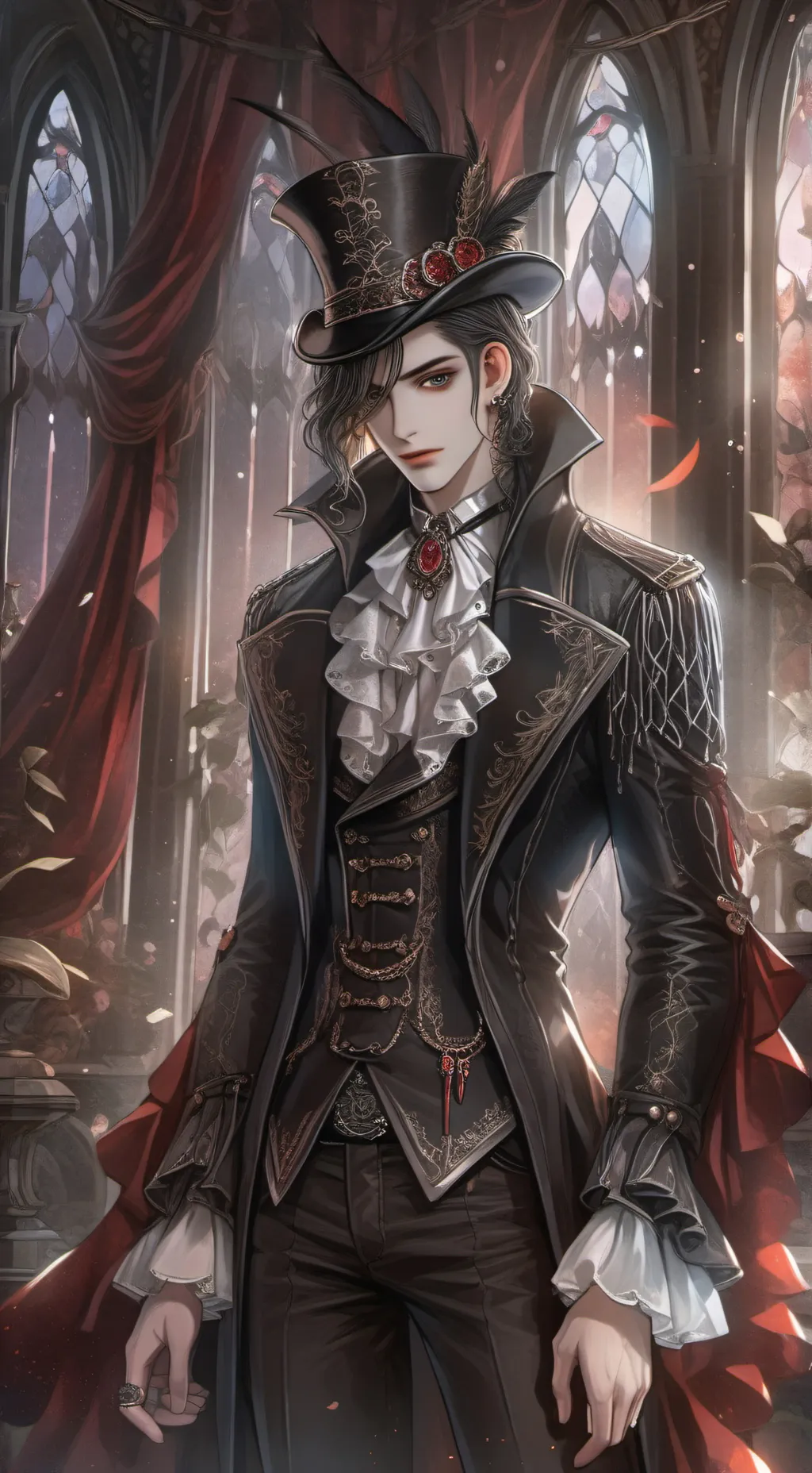 ai character: Yuri  background