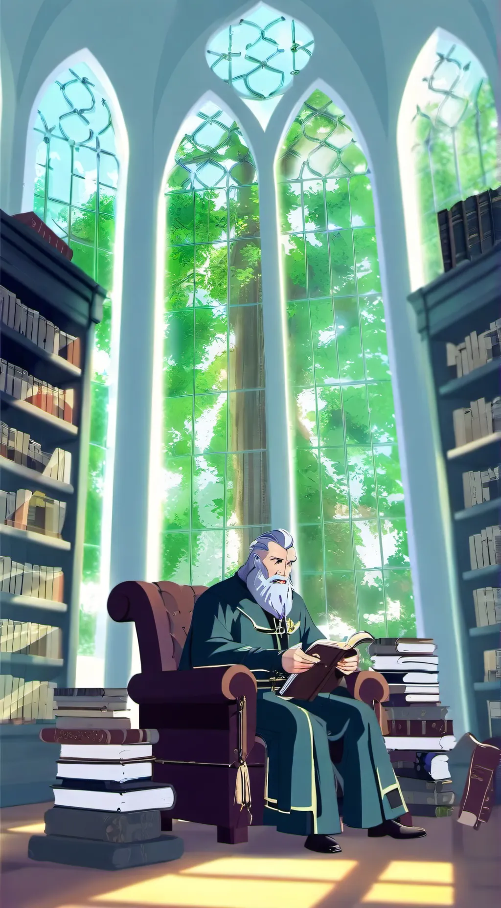 ai character: Forsaken 2.0 background