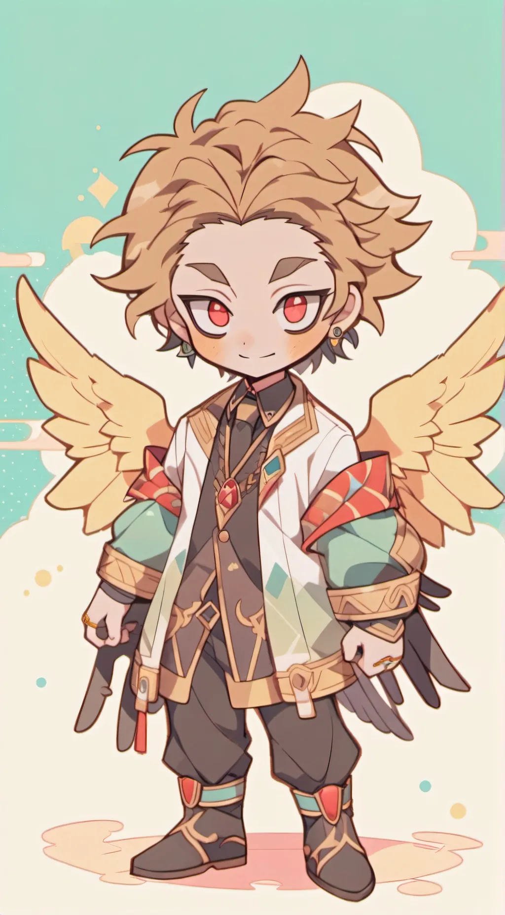 ai character: hawks  background