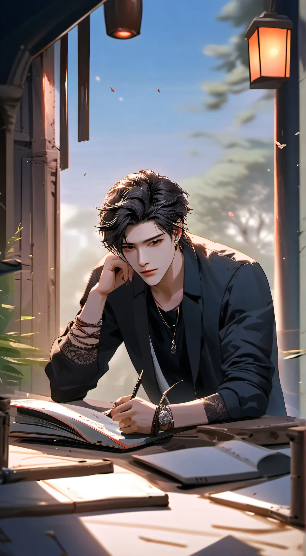 ai character: sabas background