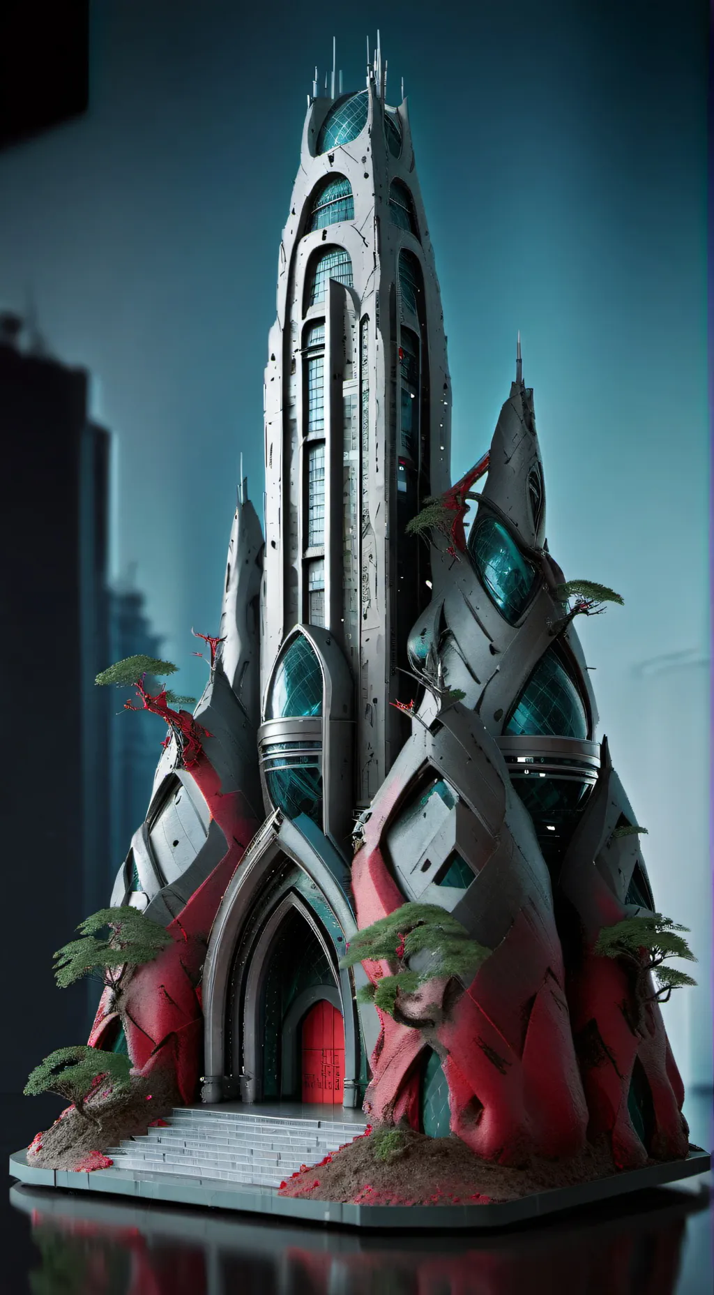 ai character: Red Rodger.... background