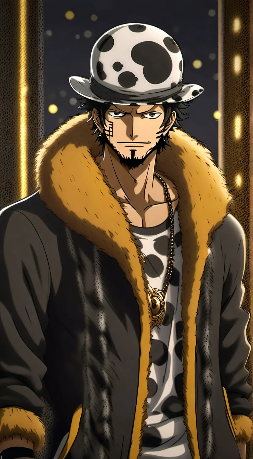 ai character: Trafalgar Law background