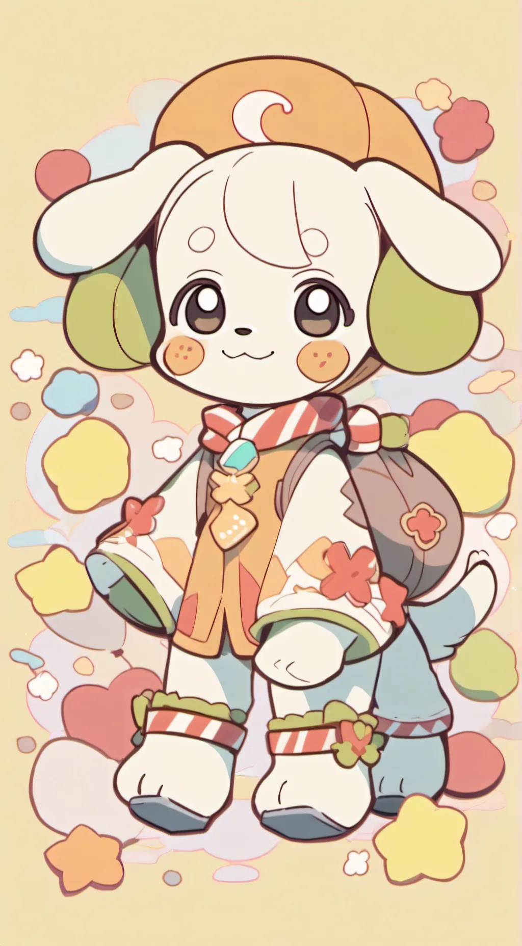 ai character: ☆DW circus!!☆ background