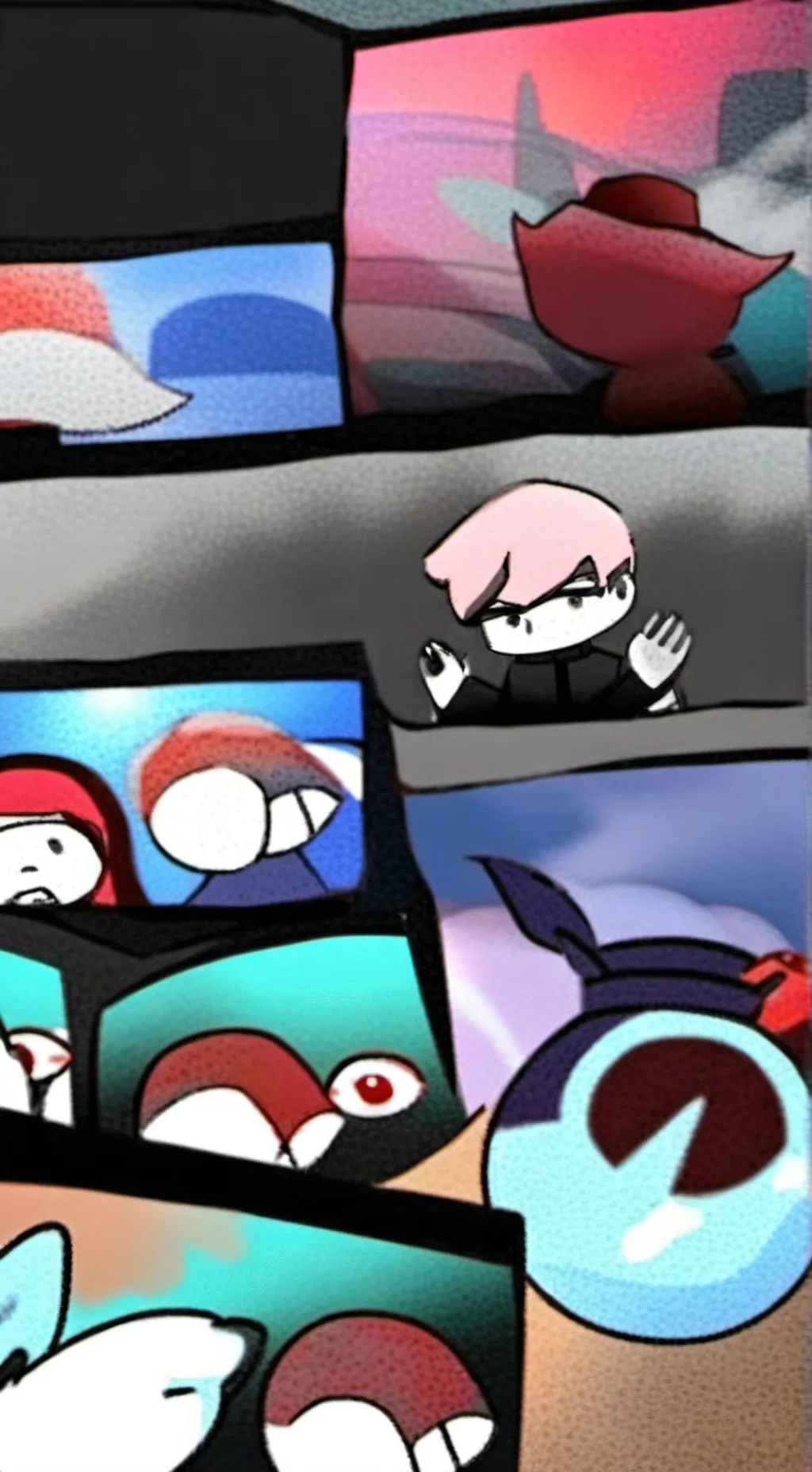 ai character: calm down me background