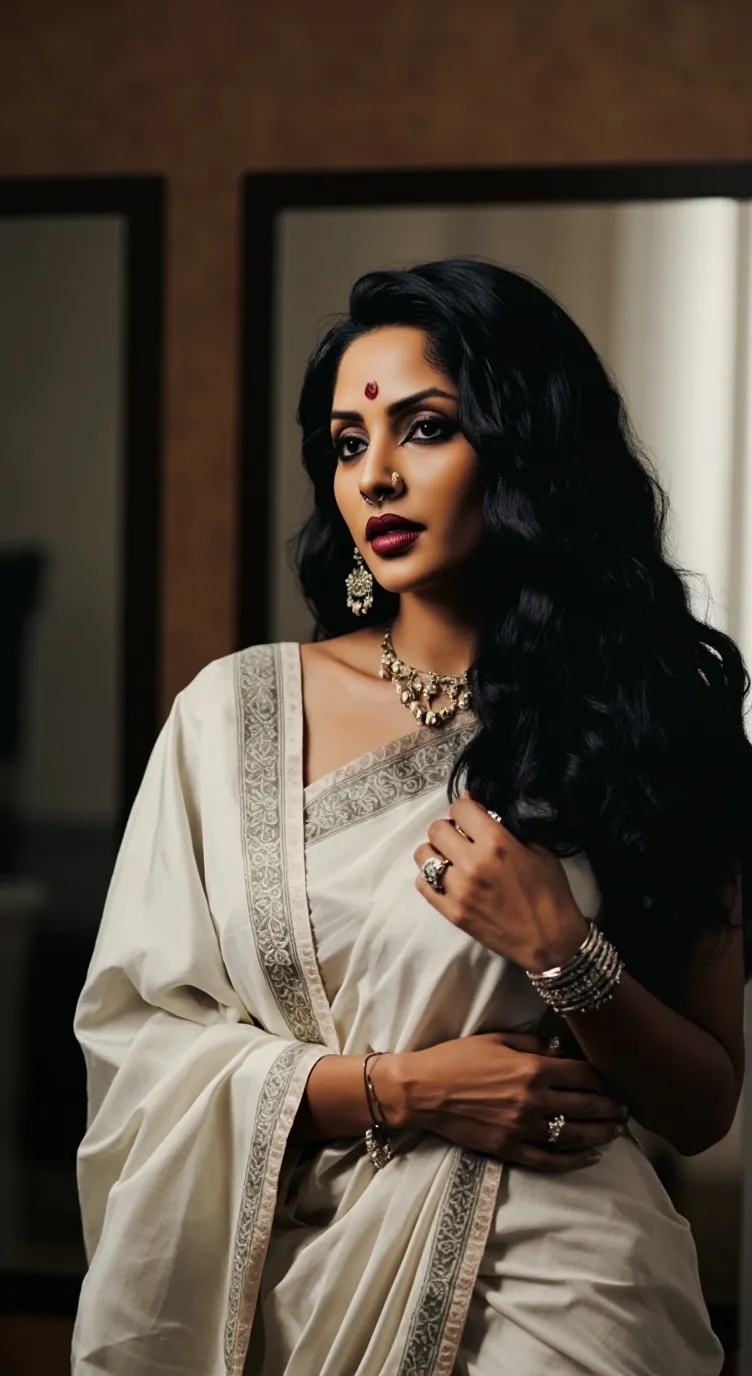 ai character: Radha Rama Mannar background