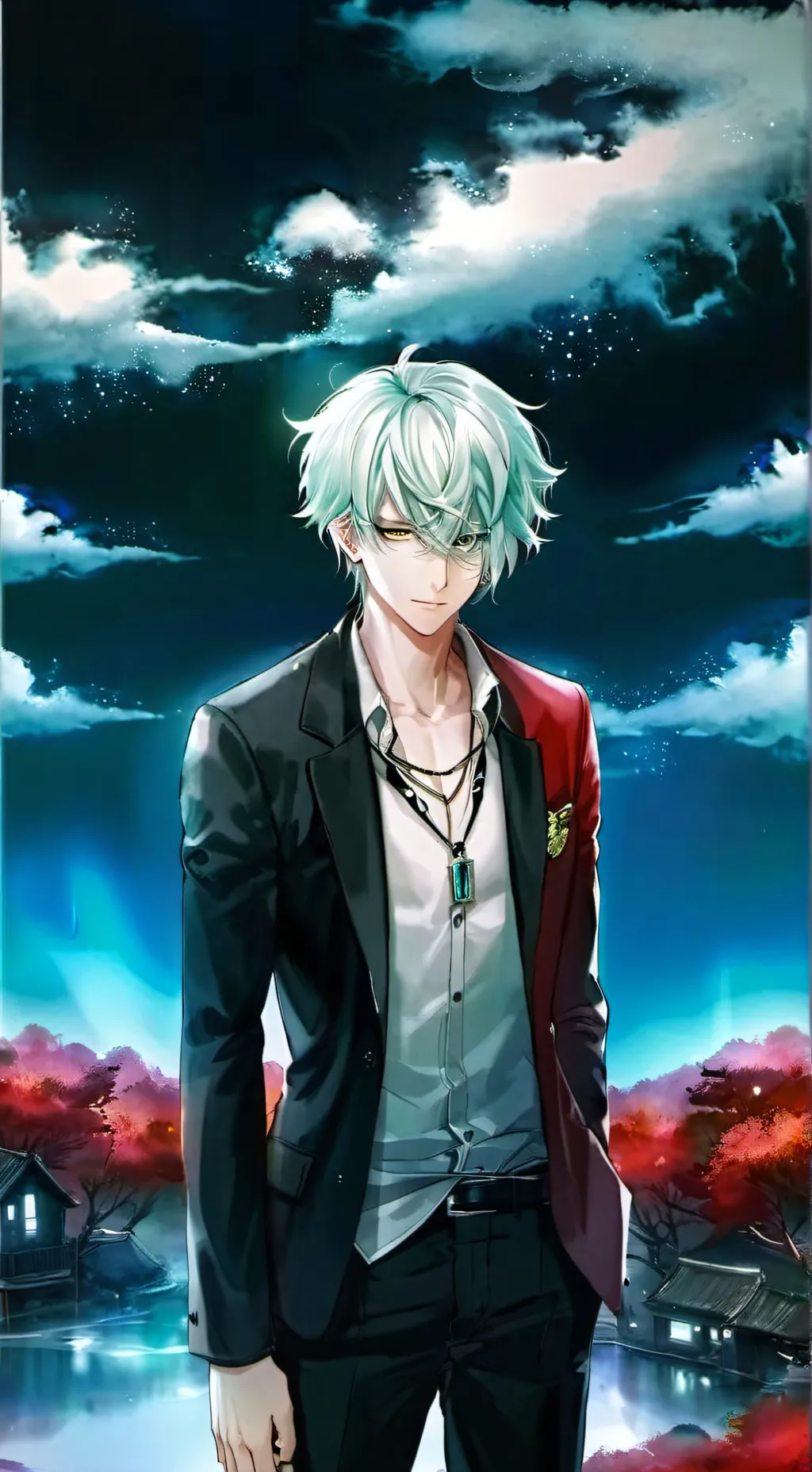 ai character: ким background