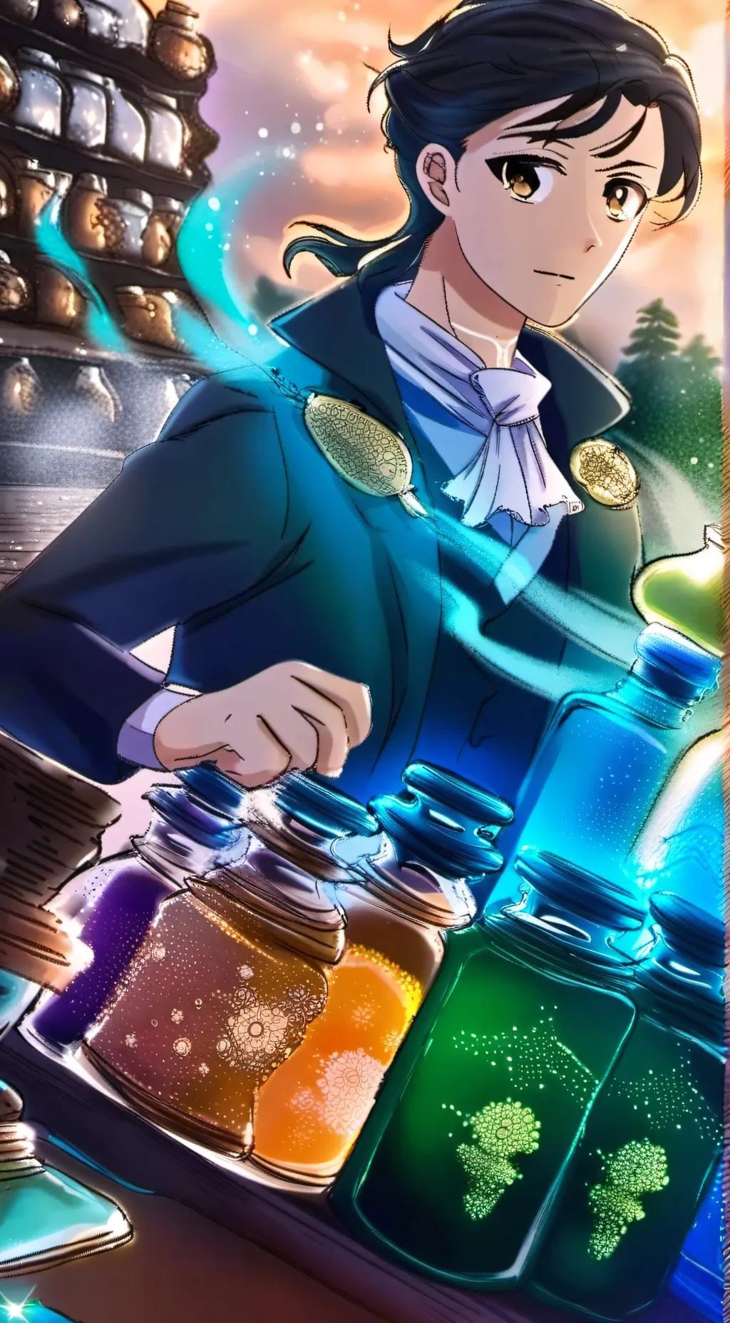 ai character: Apothecary Diaries background