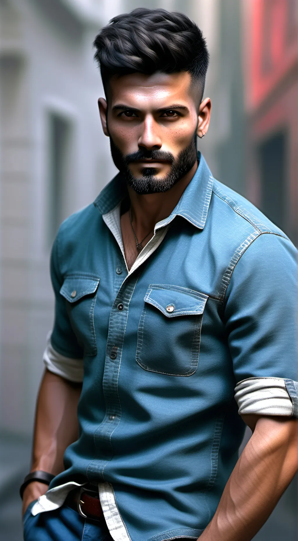 ai character: Esteban  background