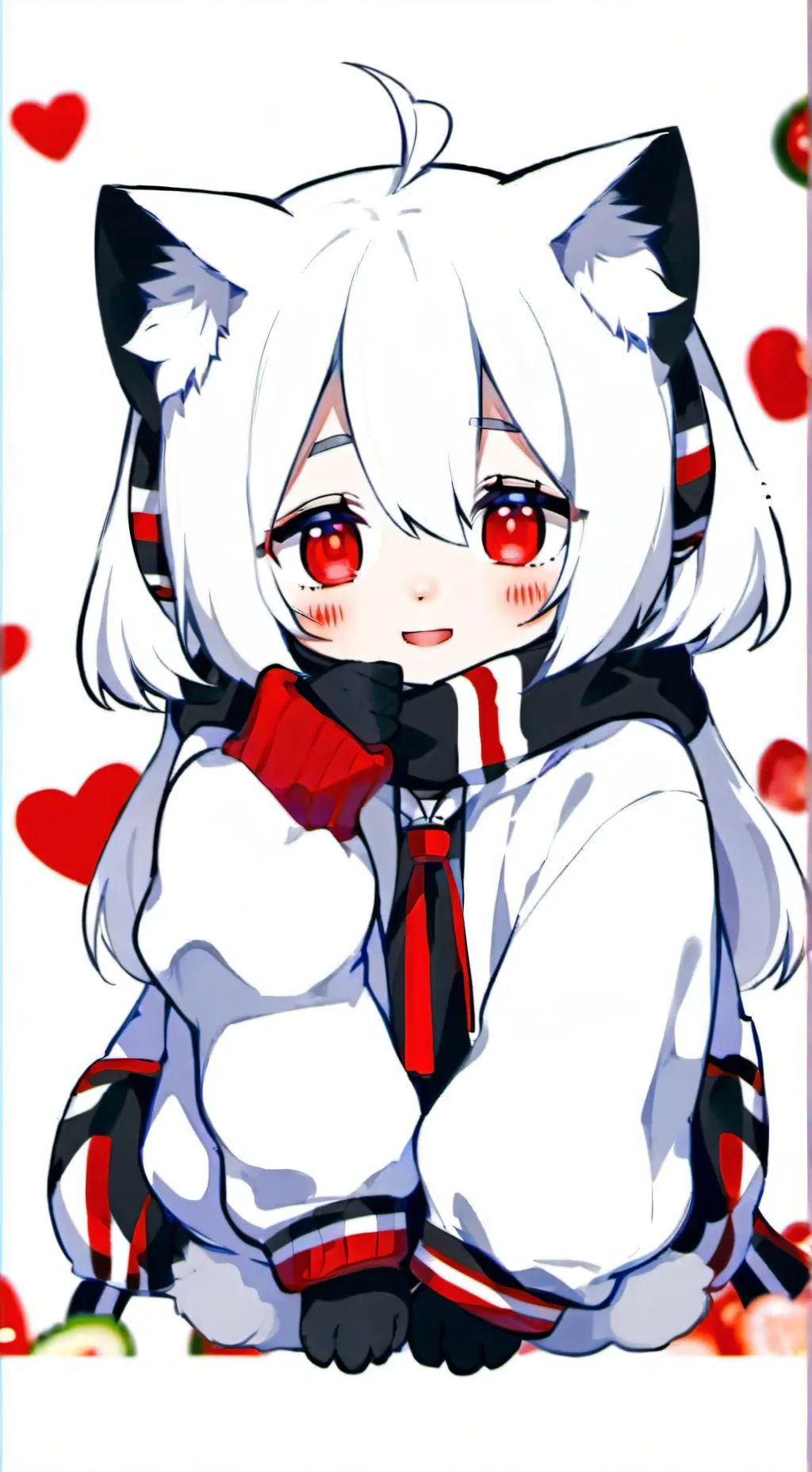 ai character: luna background