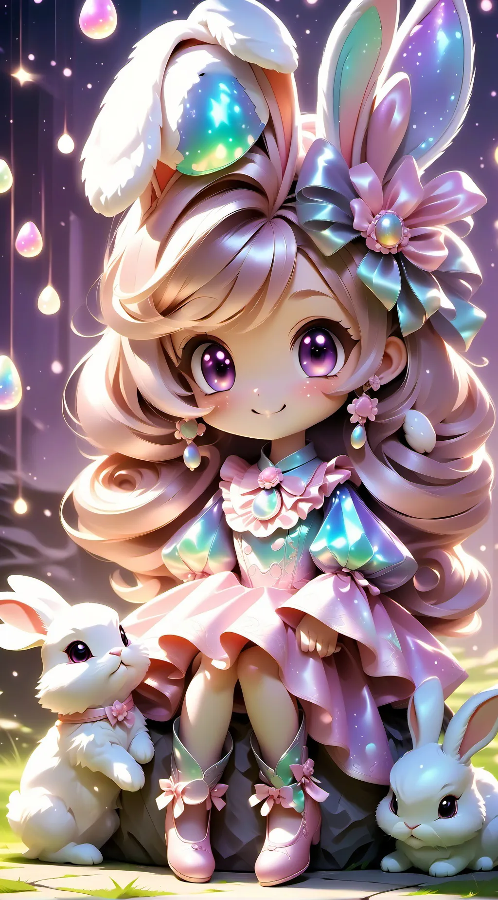 ai character: dw react sunshine background