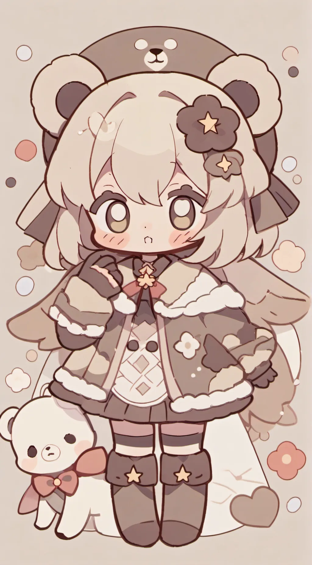 ai character: Sexy neko bobette background