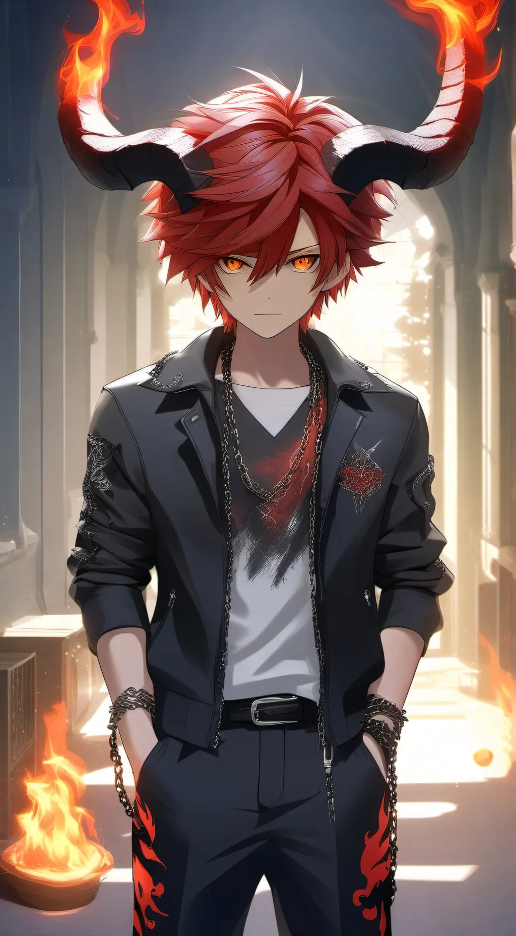 ai character: Kai Han background