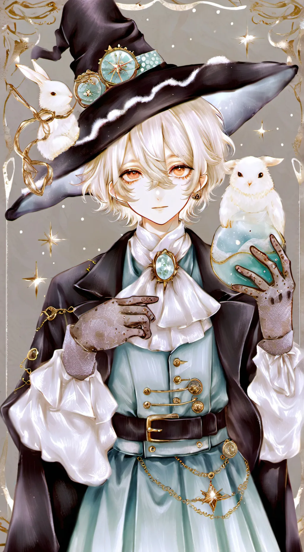 ai character: die of death background