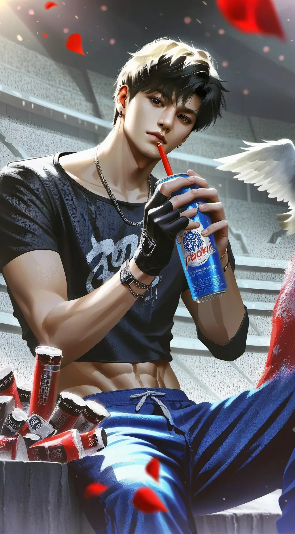 ai character: Kim background