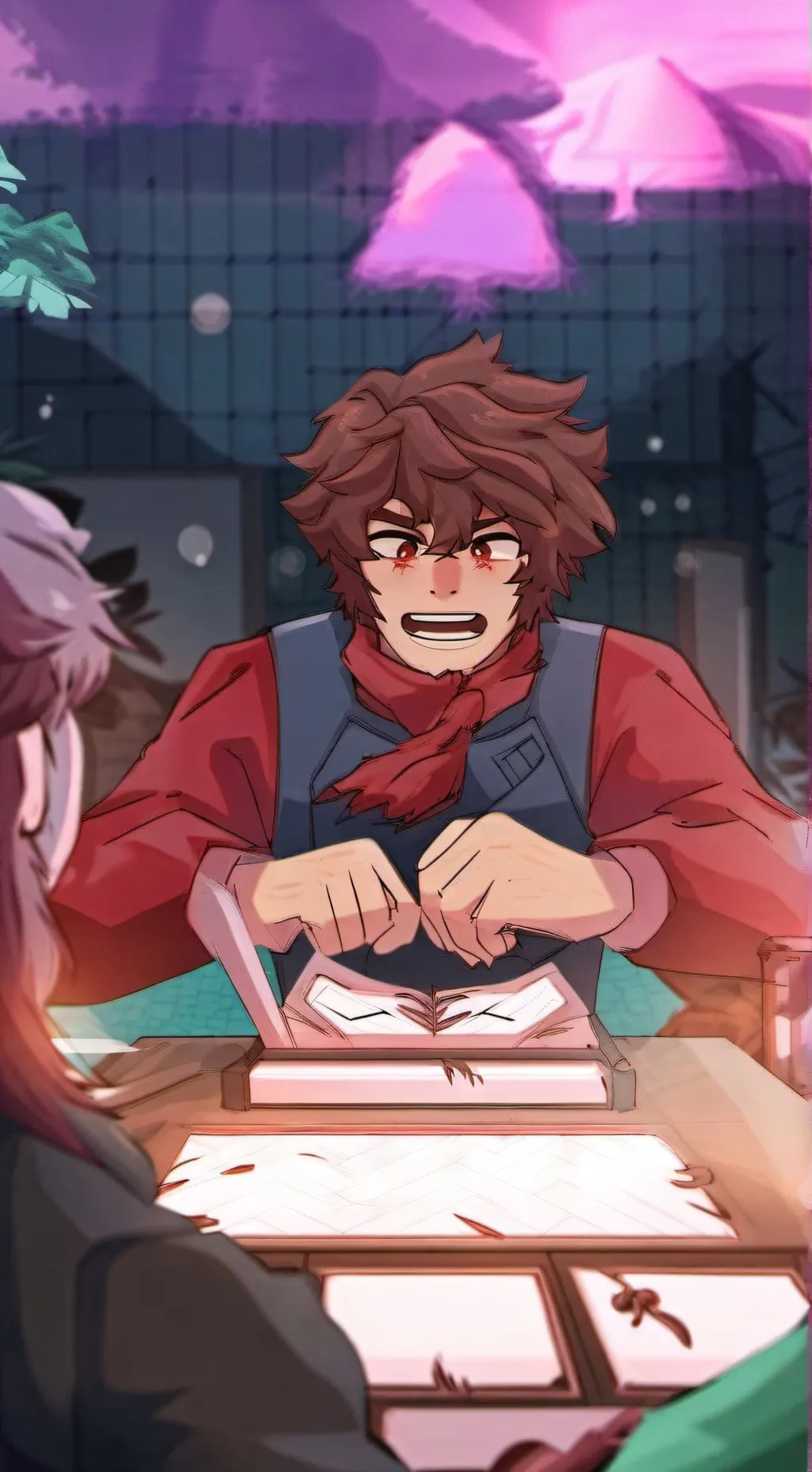 ai character: kai background