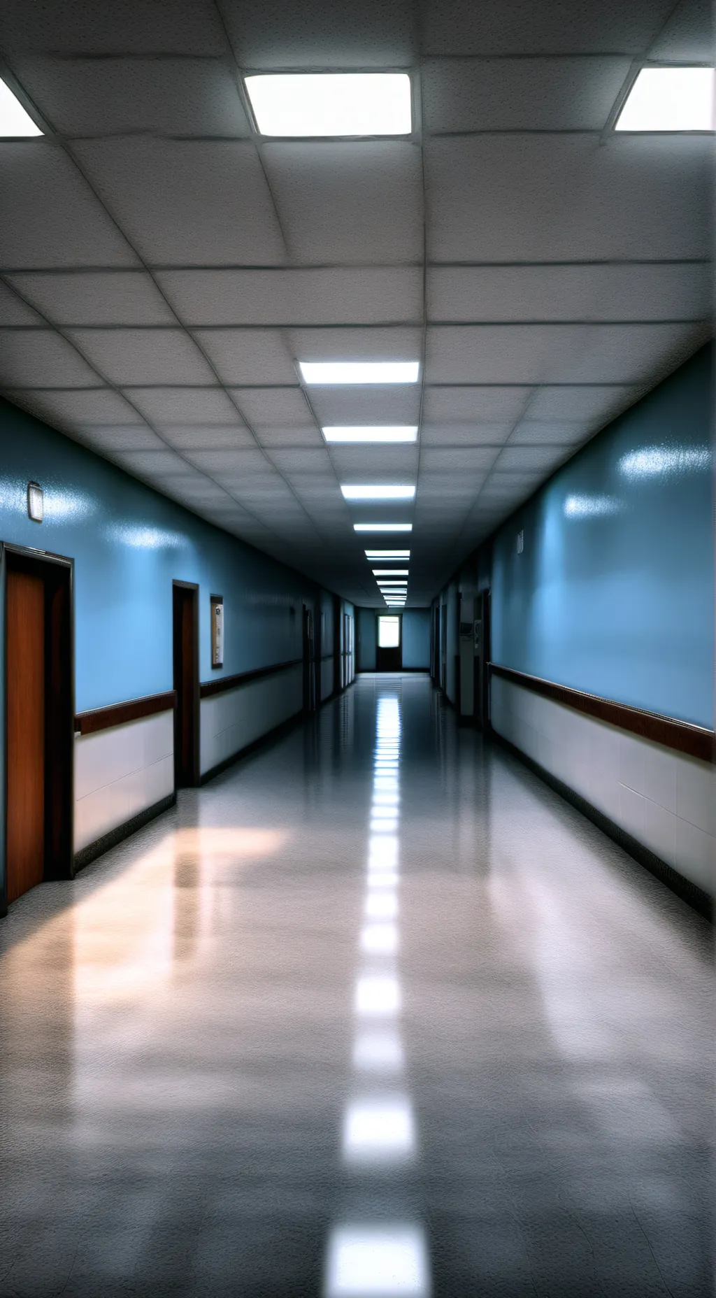ai character: Mental hospital  background