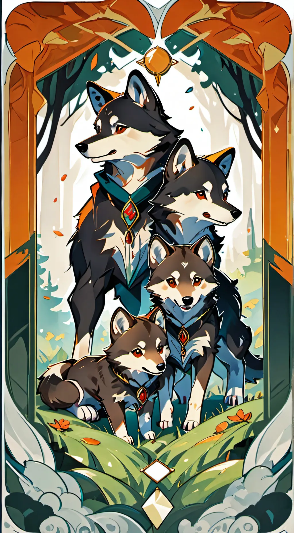 ai character: hated wolf... background