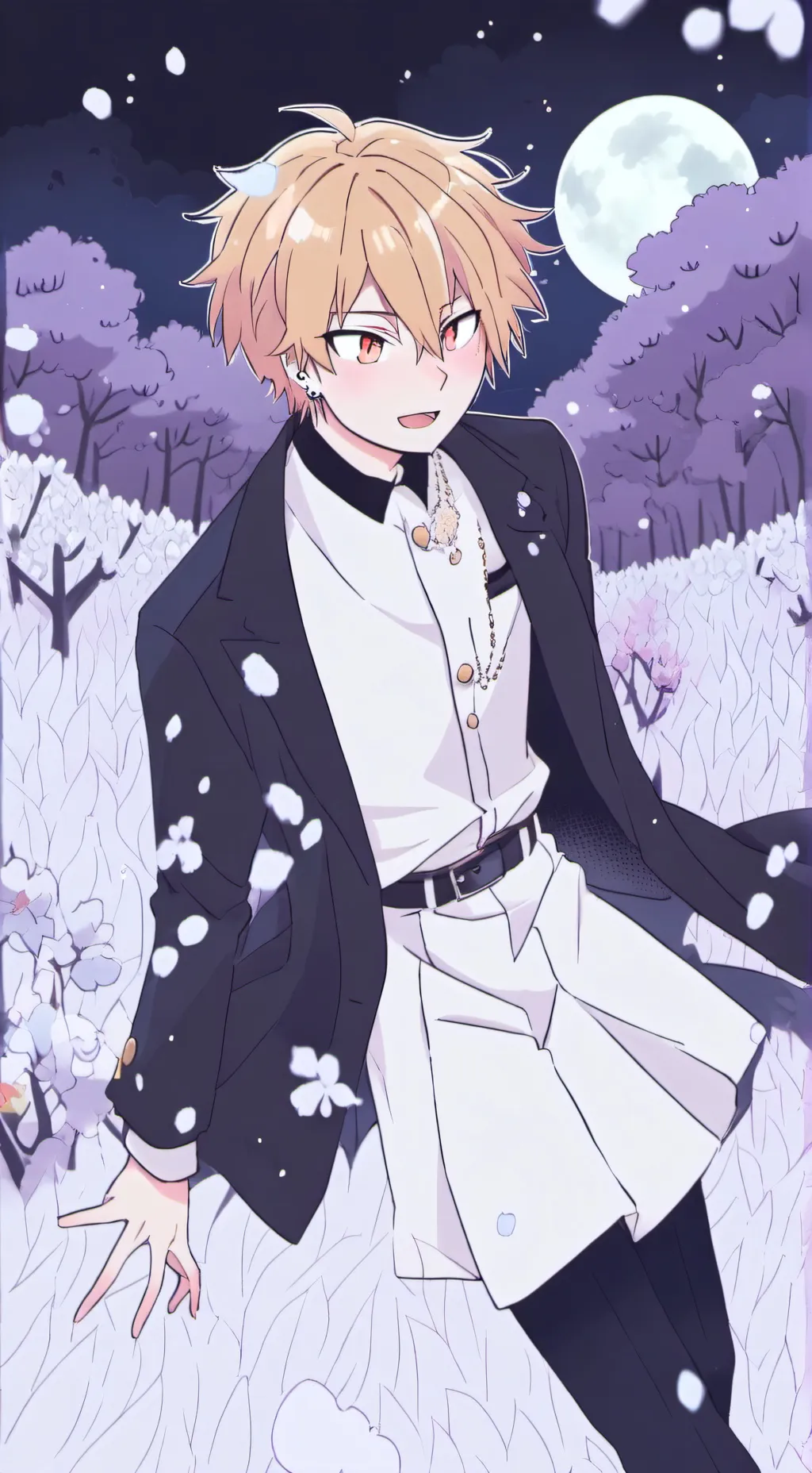 ai character: bakugo x Akemi♡ background
