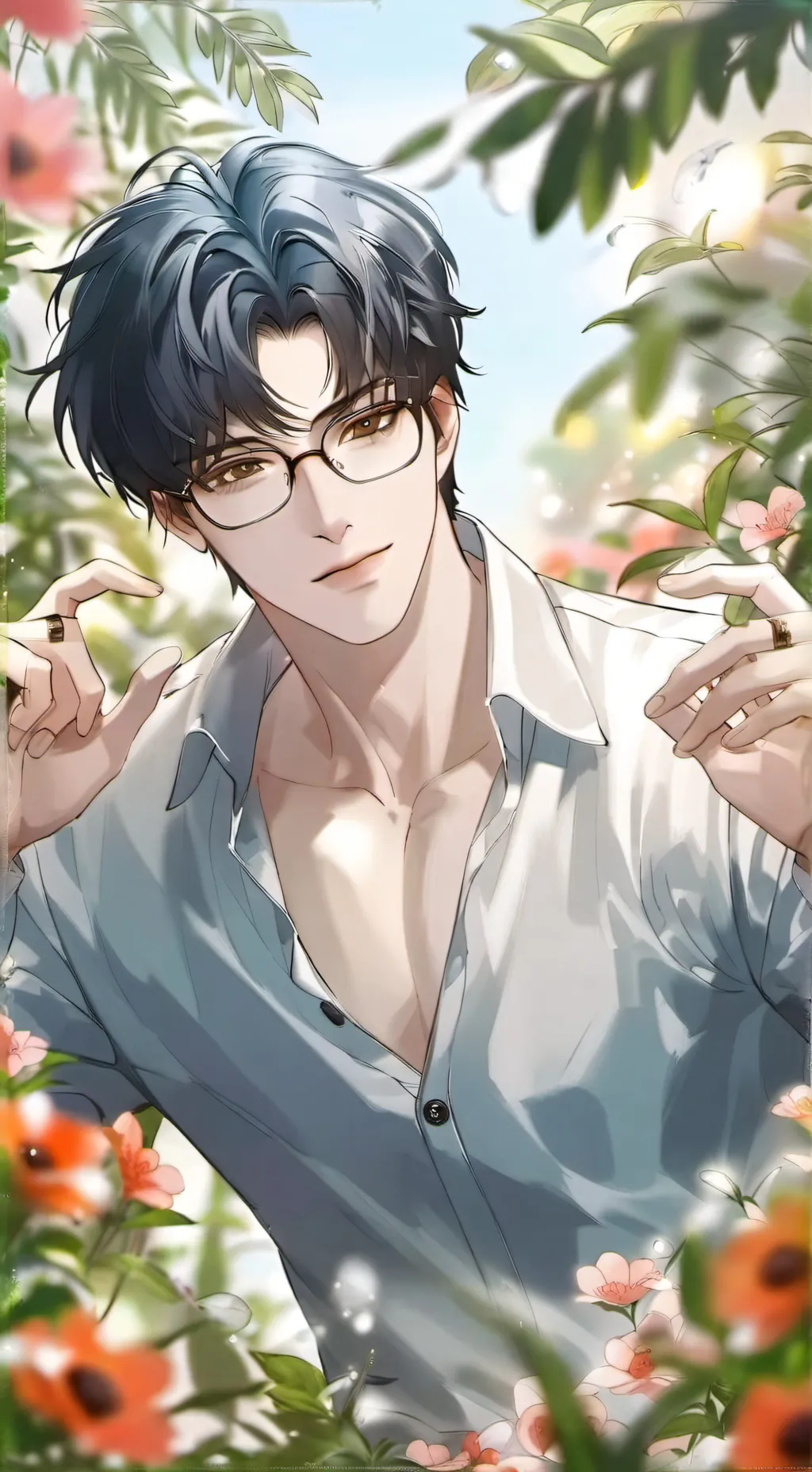 ai character: “« JC »" background