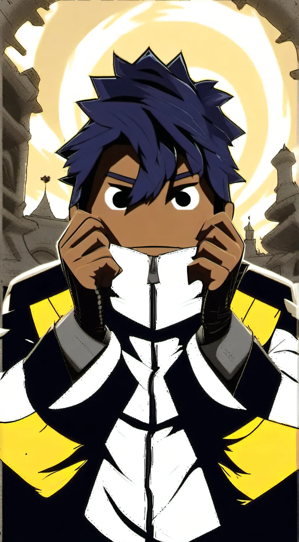 ai character: N00B background