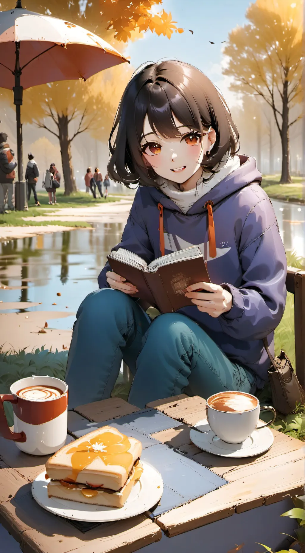 ai character: Abigail Matxon  background