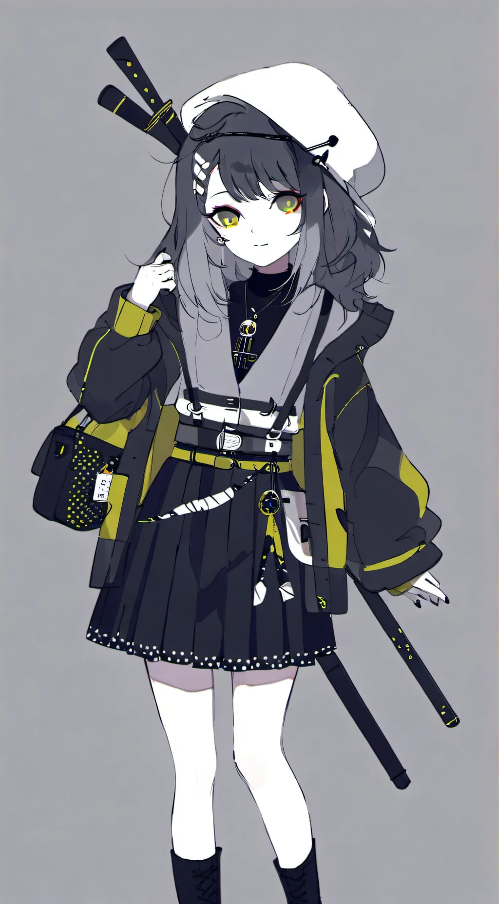 ai character: Hashira but…. background