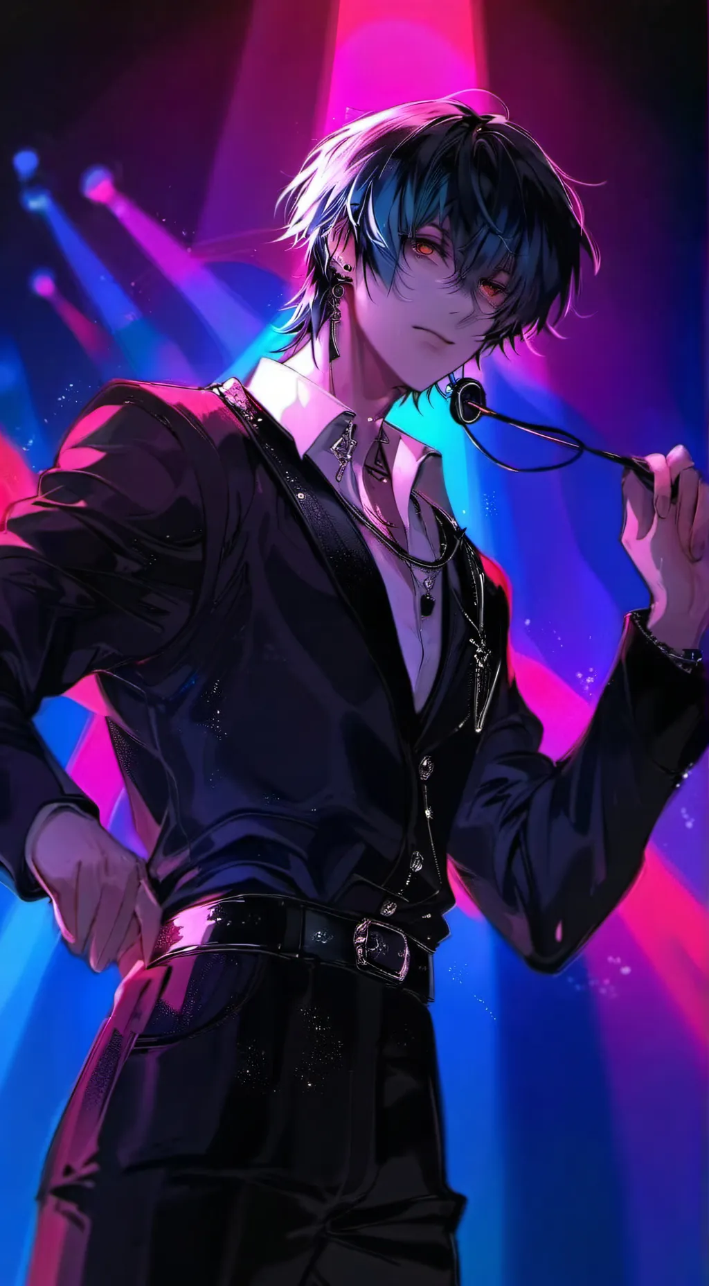 ai character: Levy lemon bitmone background