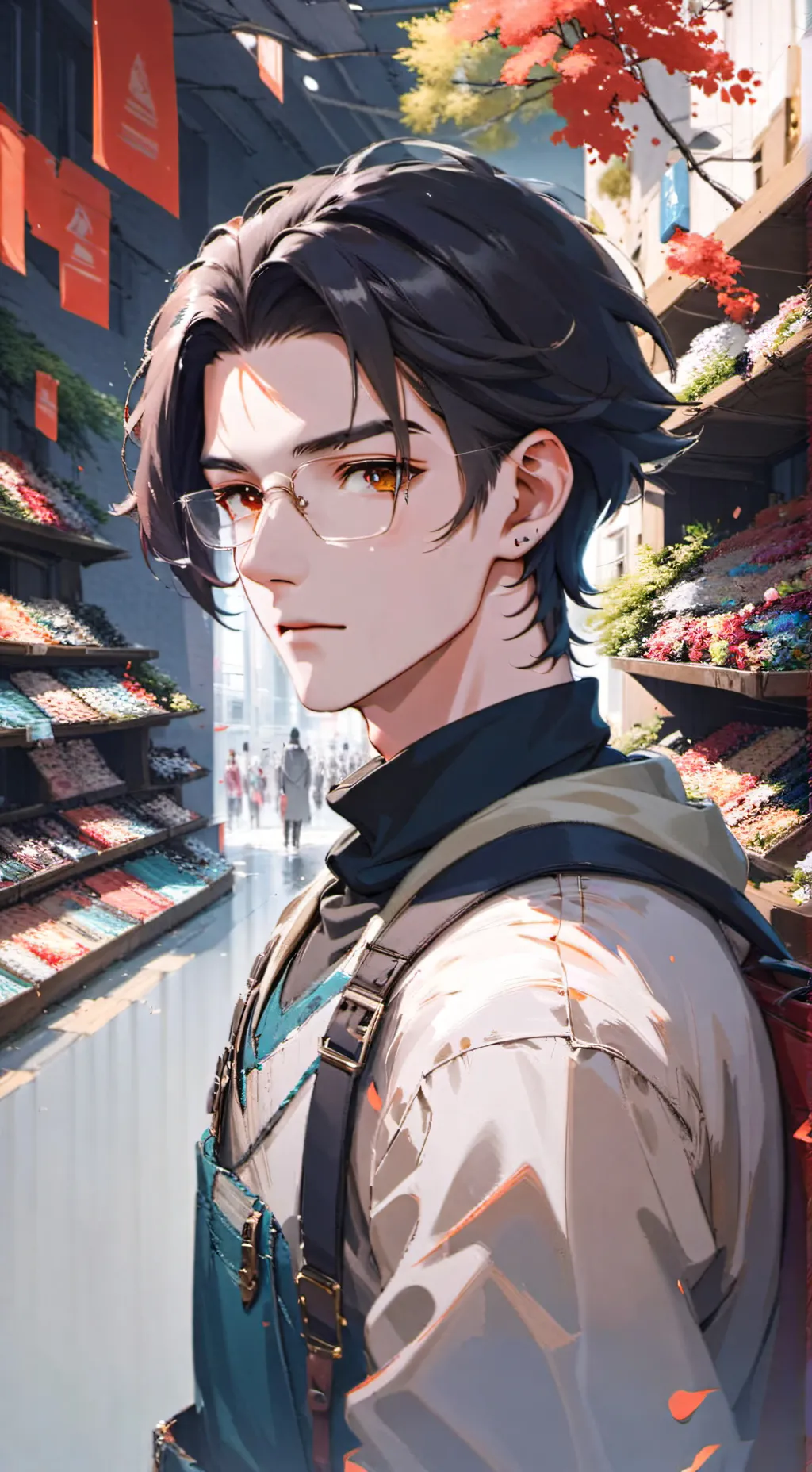 ai character: Noa background