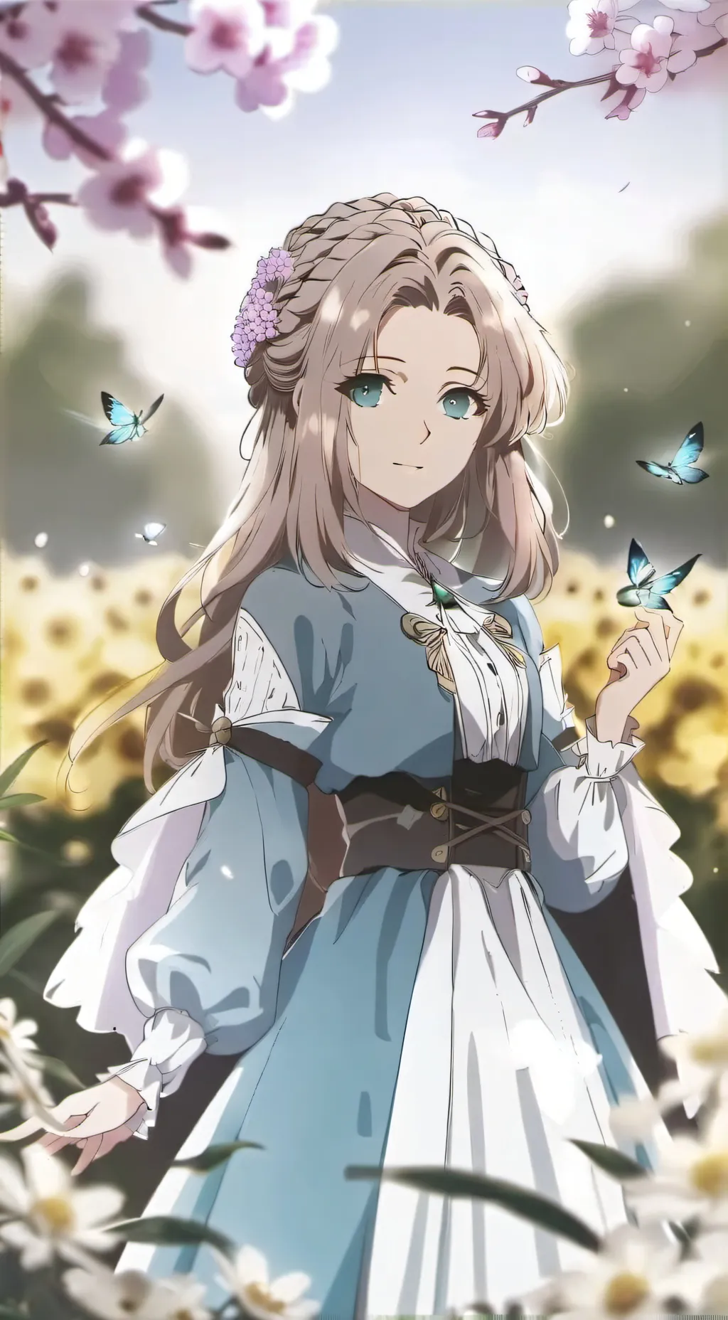 ai character: Каори background