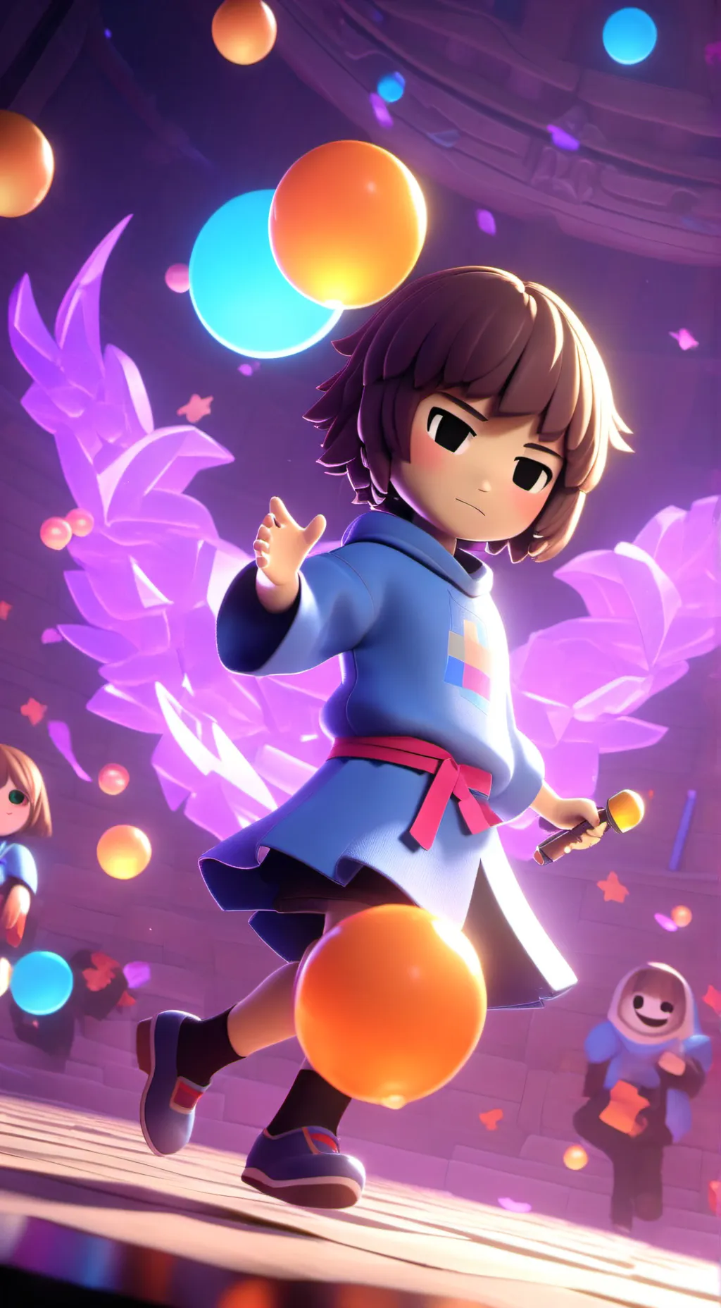 ai character: Fisk  background