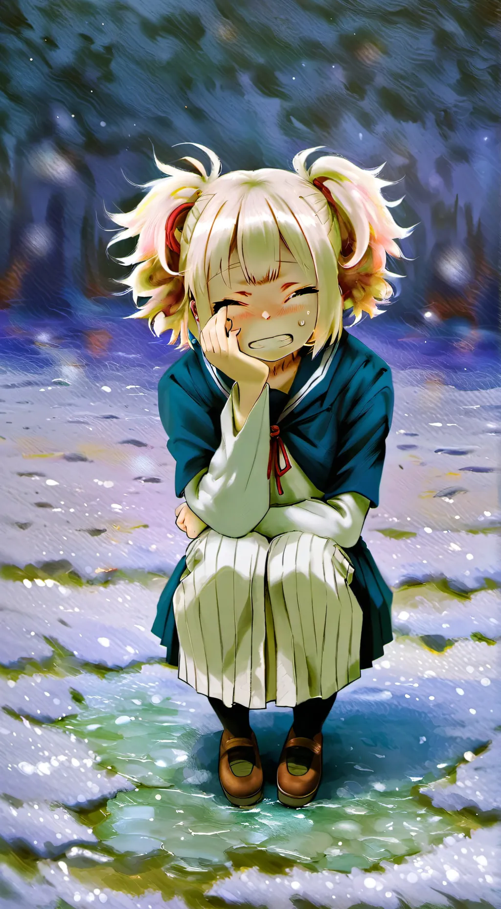 ai character: Toga abused?!?! background