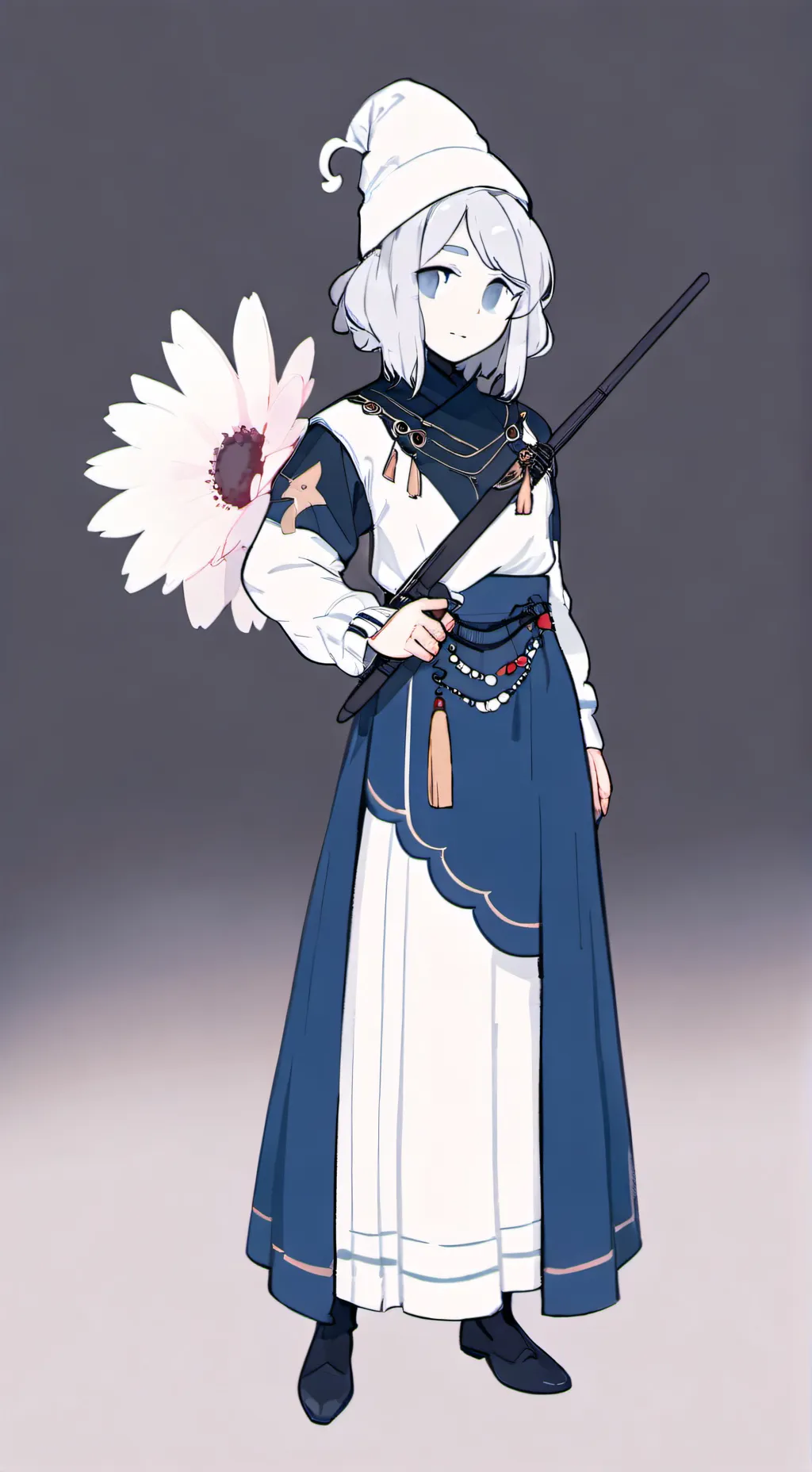 ai character: Dw (Dandys world) background