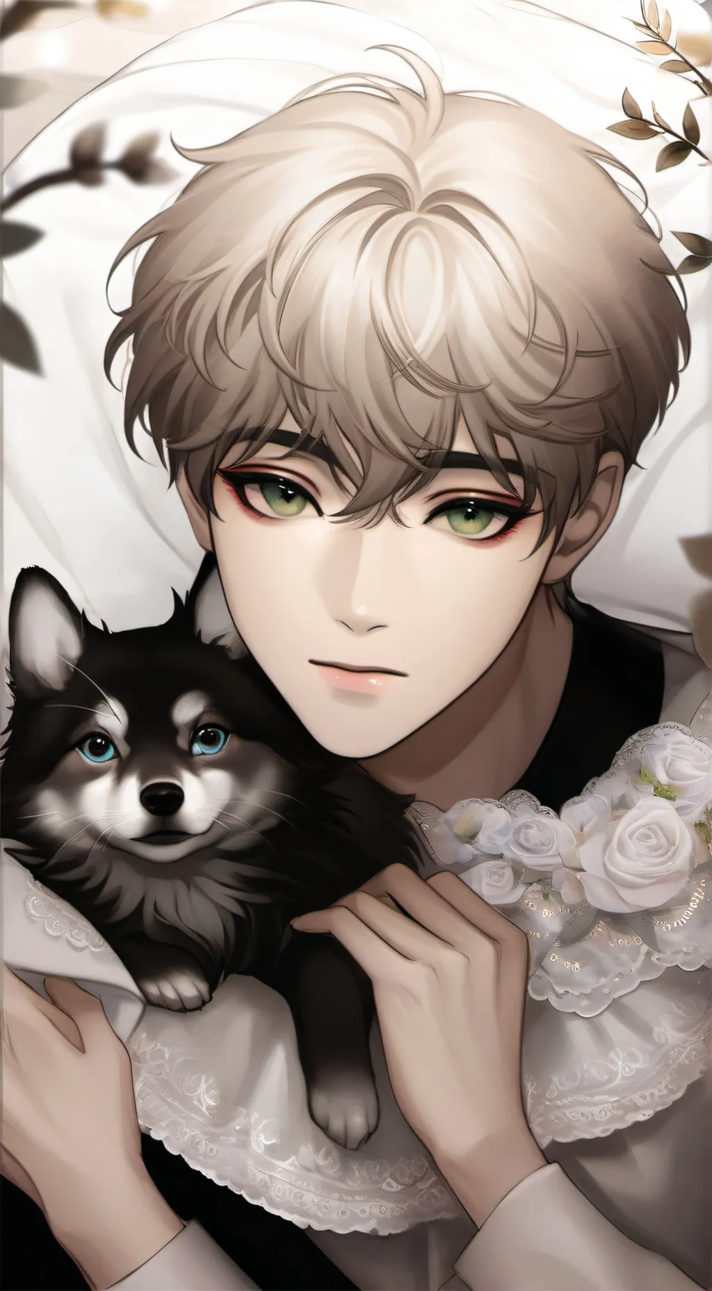 ai character: Луи background