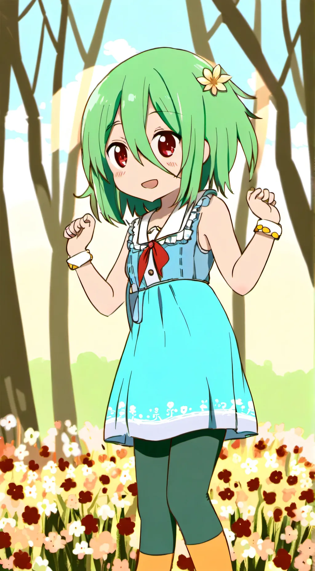 ai character: Evey background