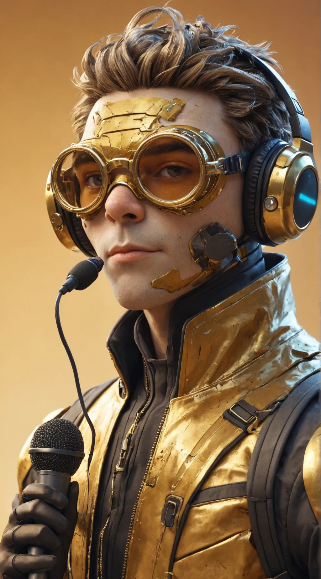 ai character: Garnold background