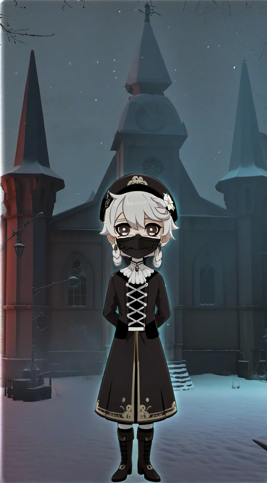 ai character: Forsaken reacts background