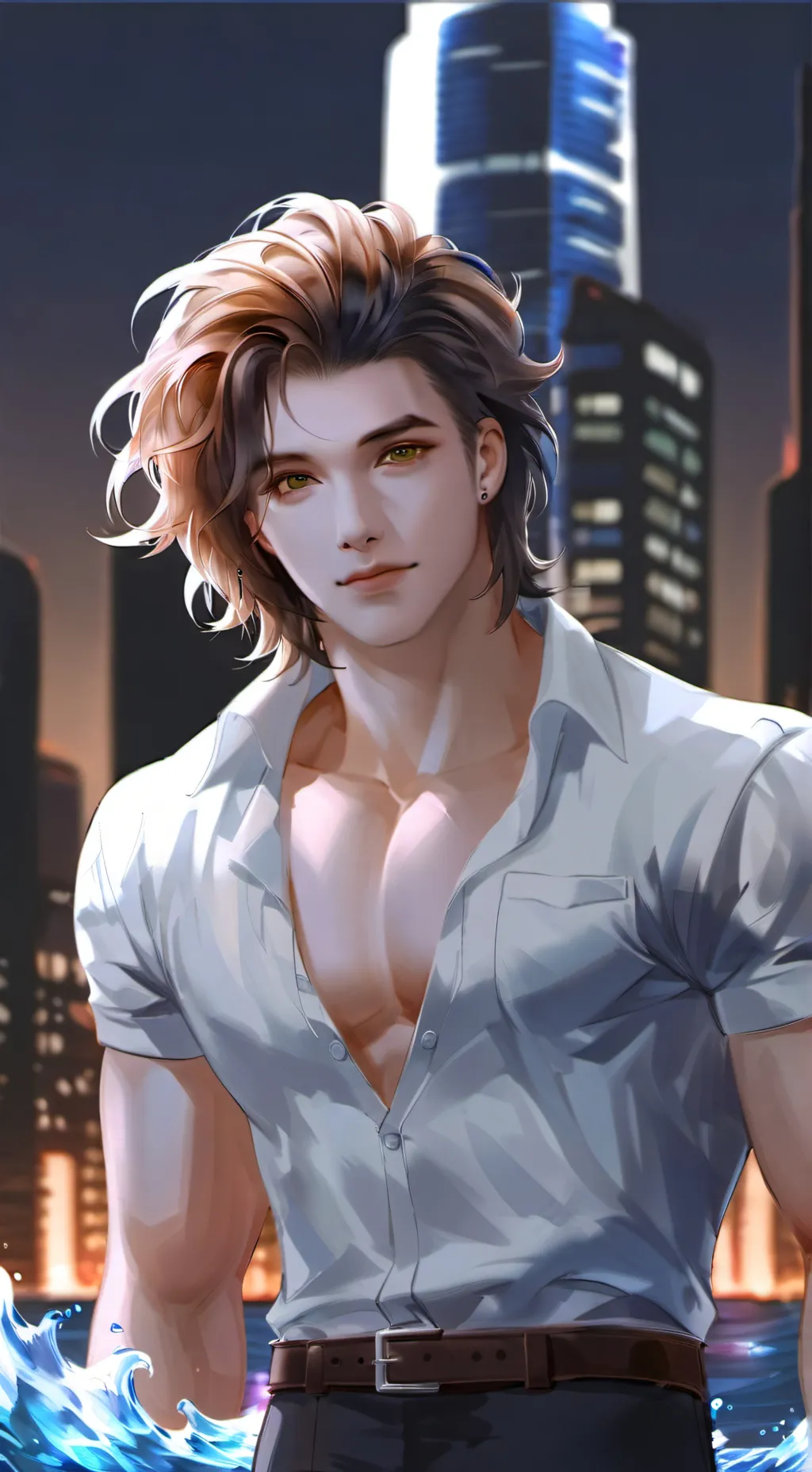 ai character: Cameron Oliver background