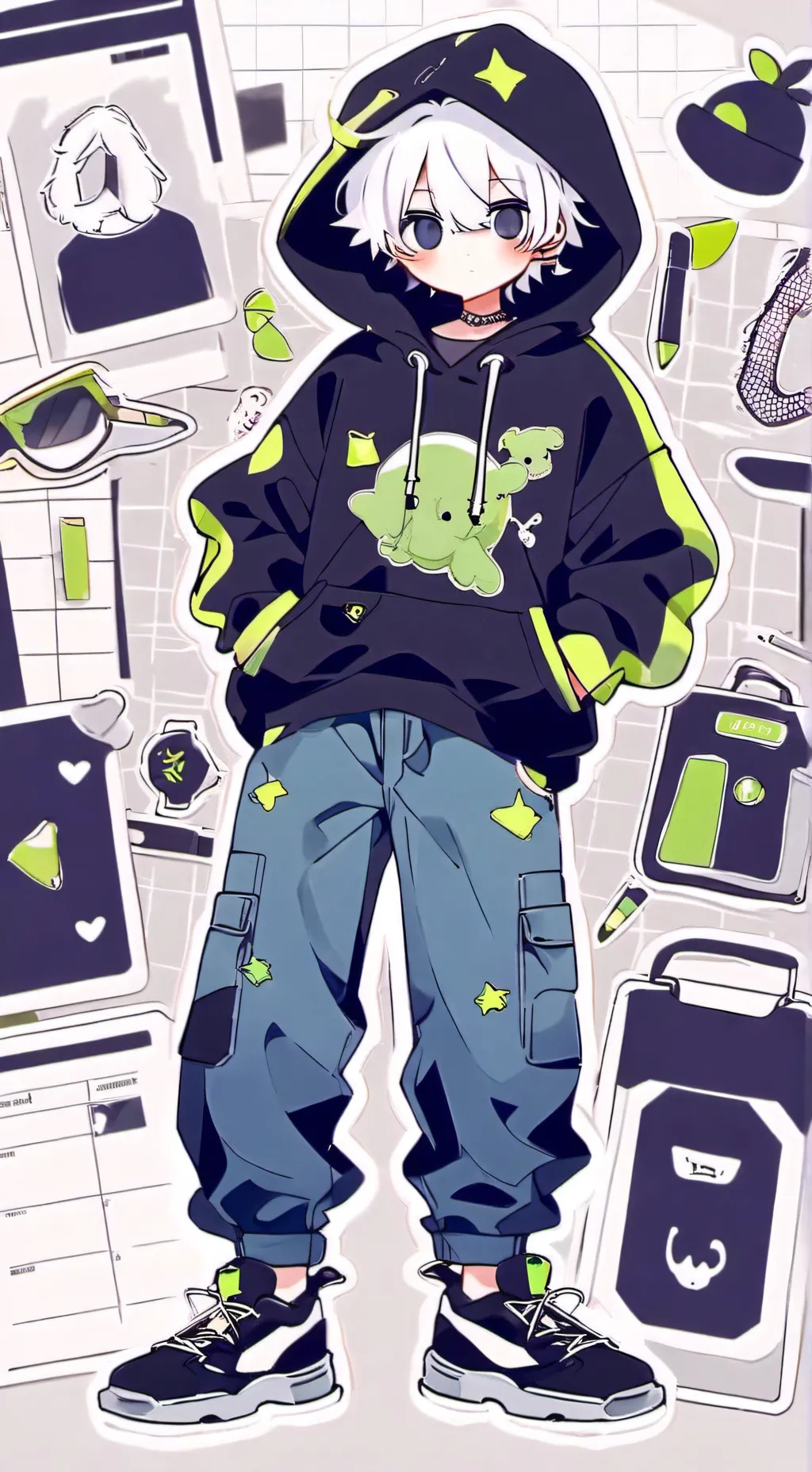 ai character: ROBLOX HQ(guests!) background