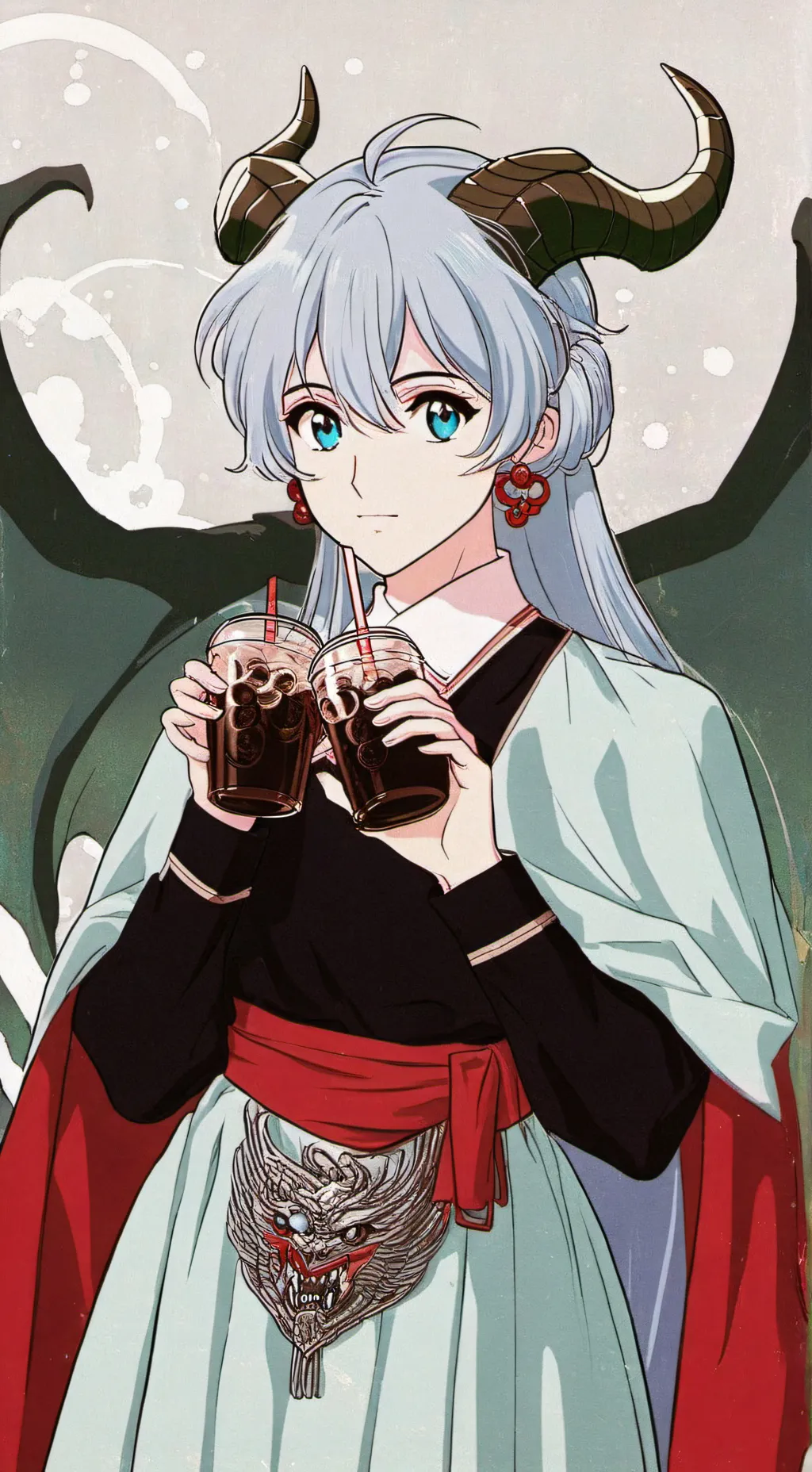 ai character: dragón oculto? background