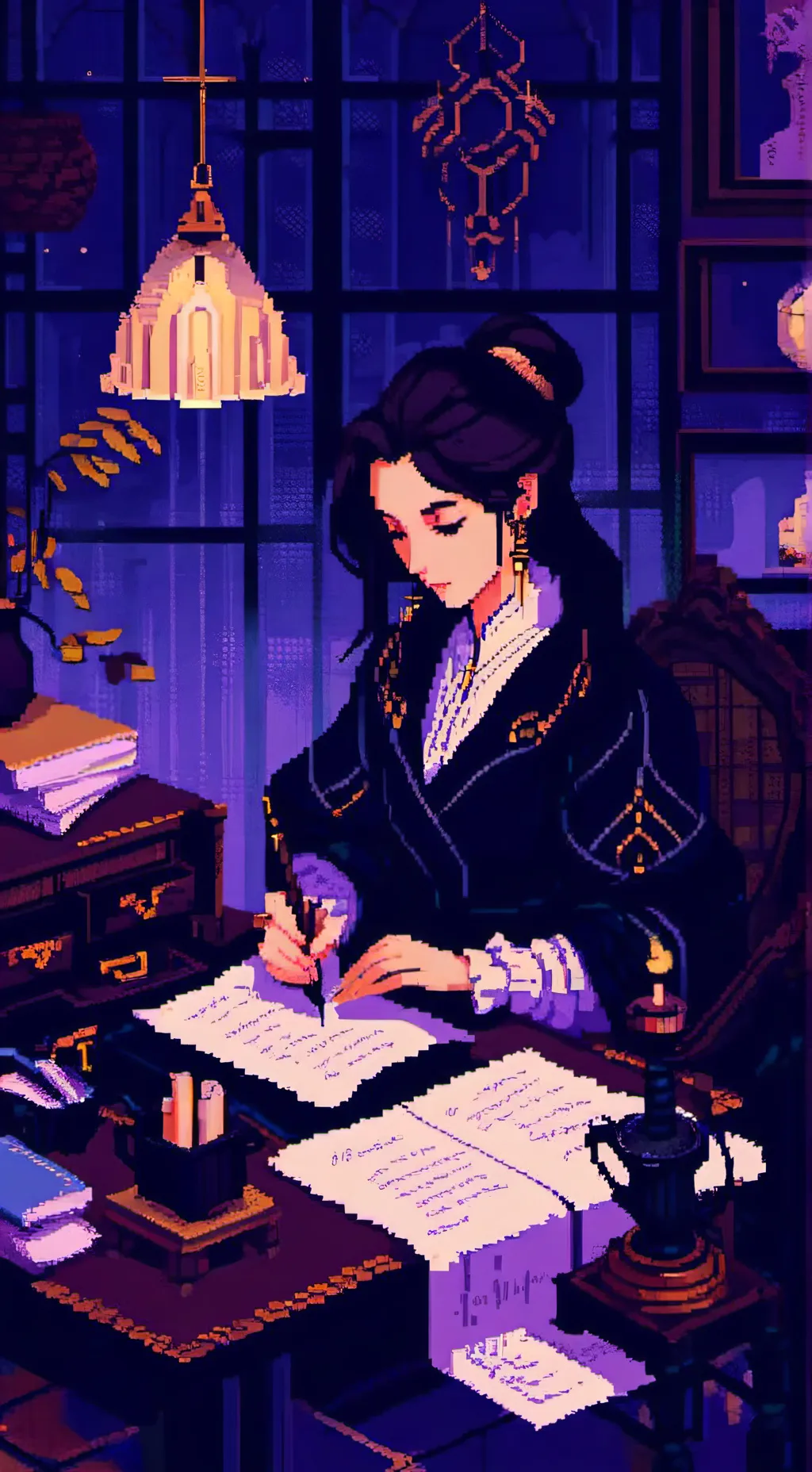 ai character: Girly background