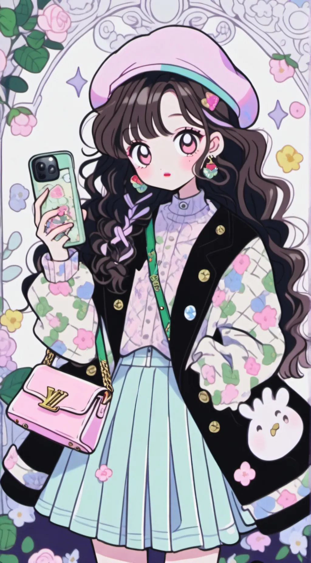 ai character: pandora  background