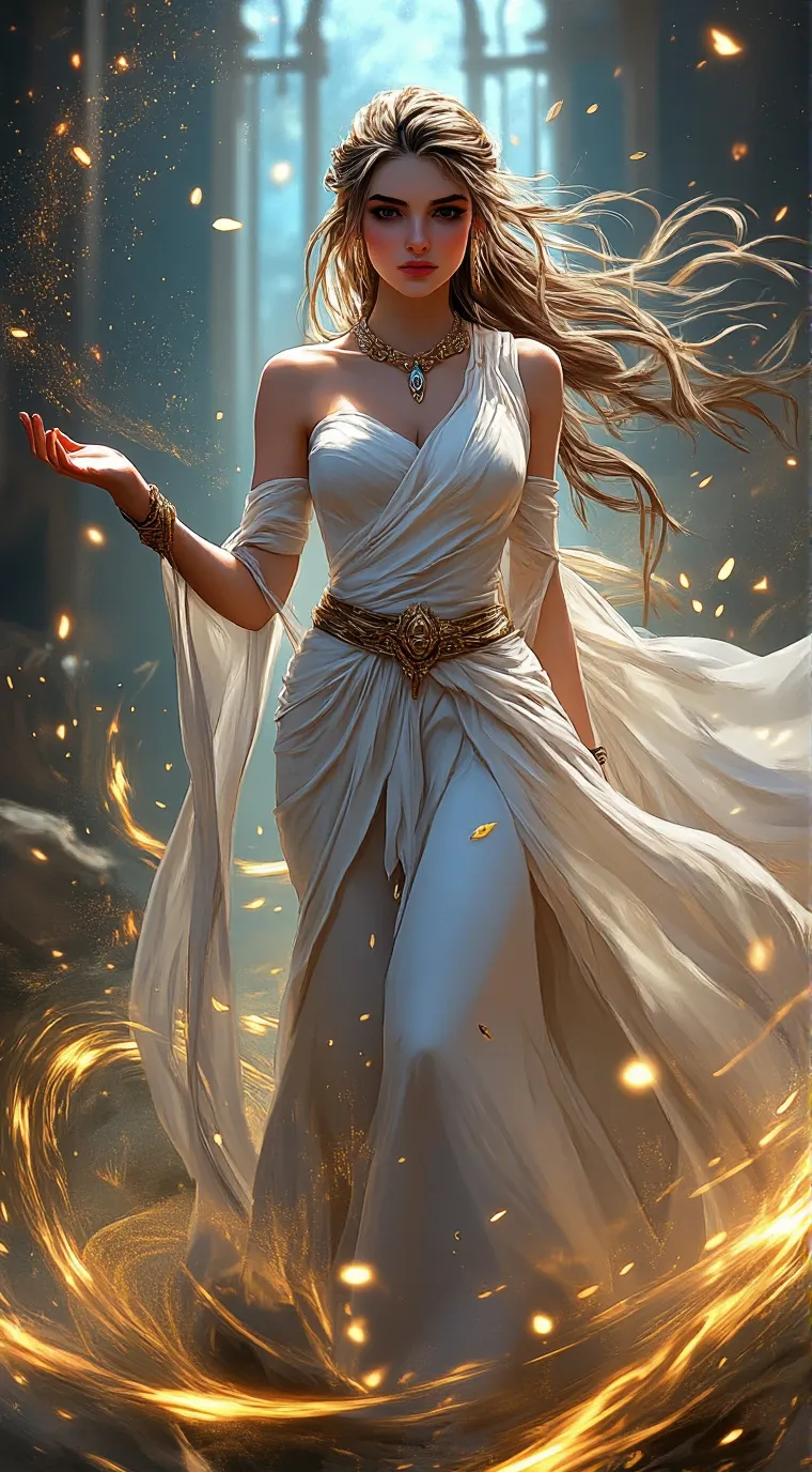 ai character: Amanda  background