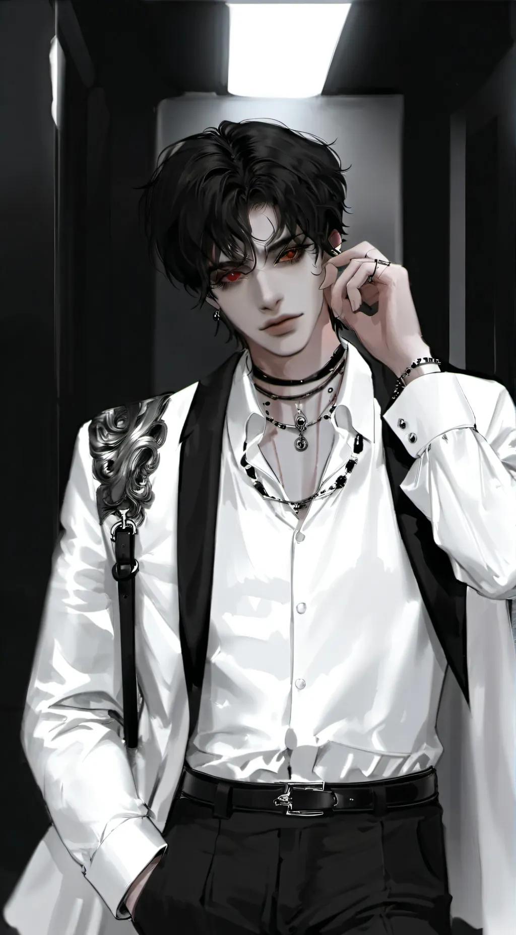 ai character: ur bodyguard💢💯 background