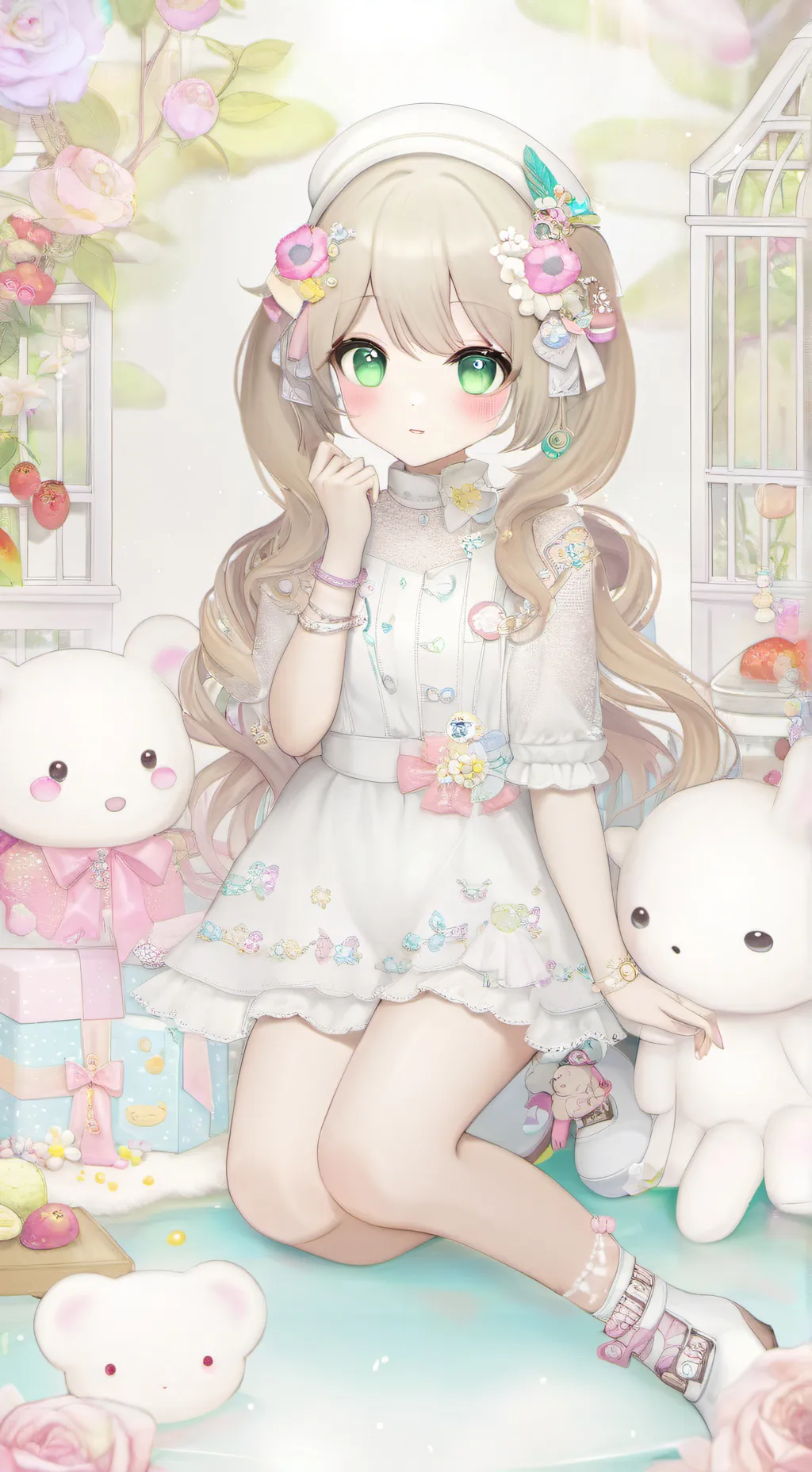 ai character: sofia⚽ background